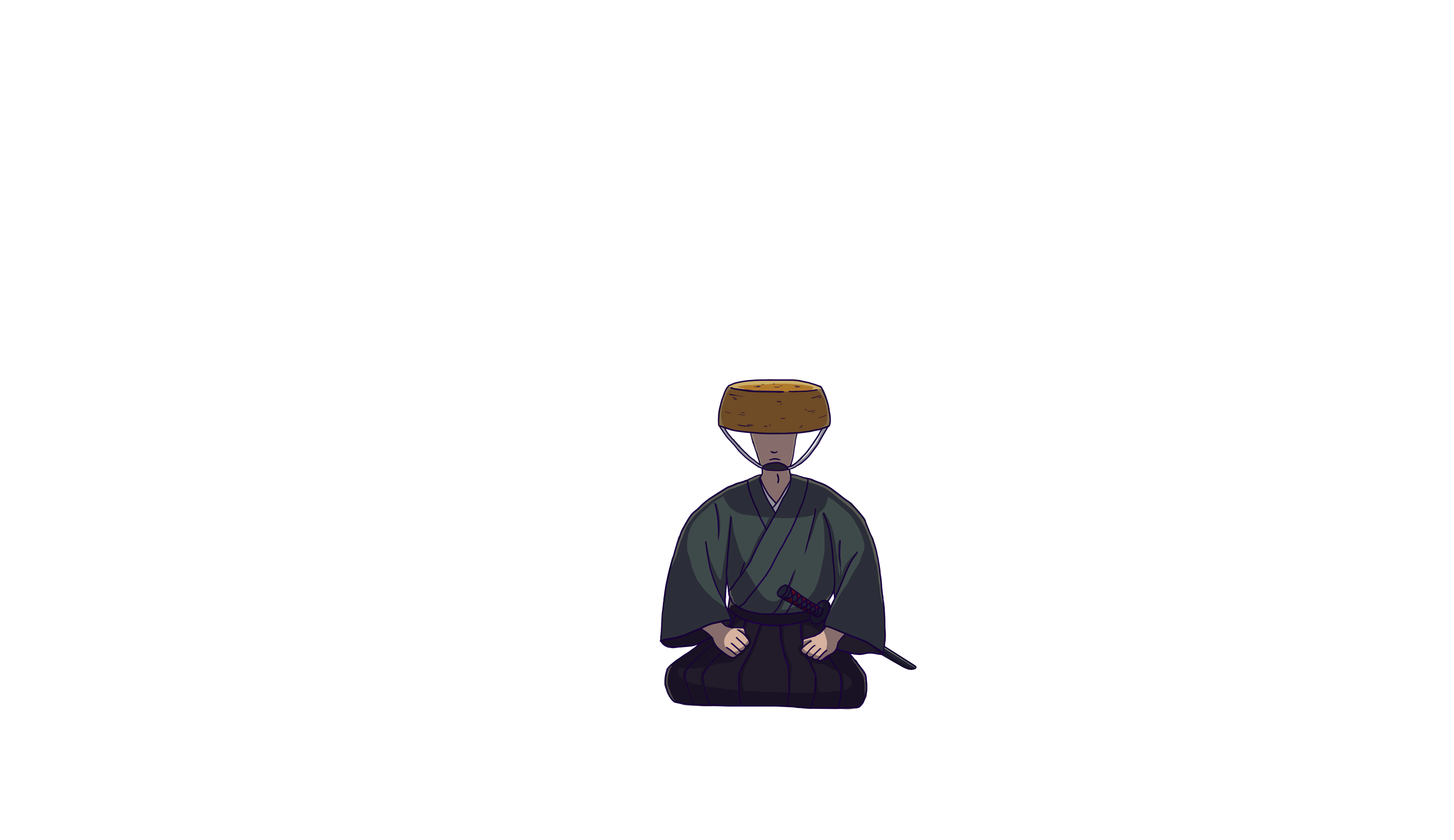 Samurai character design