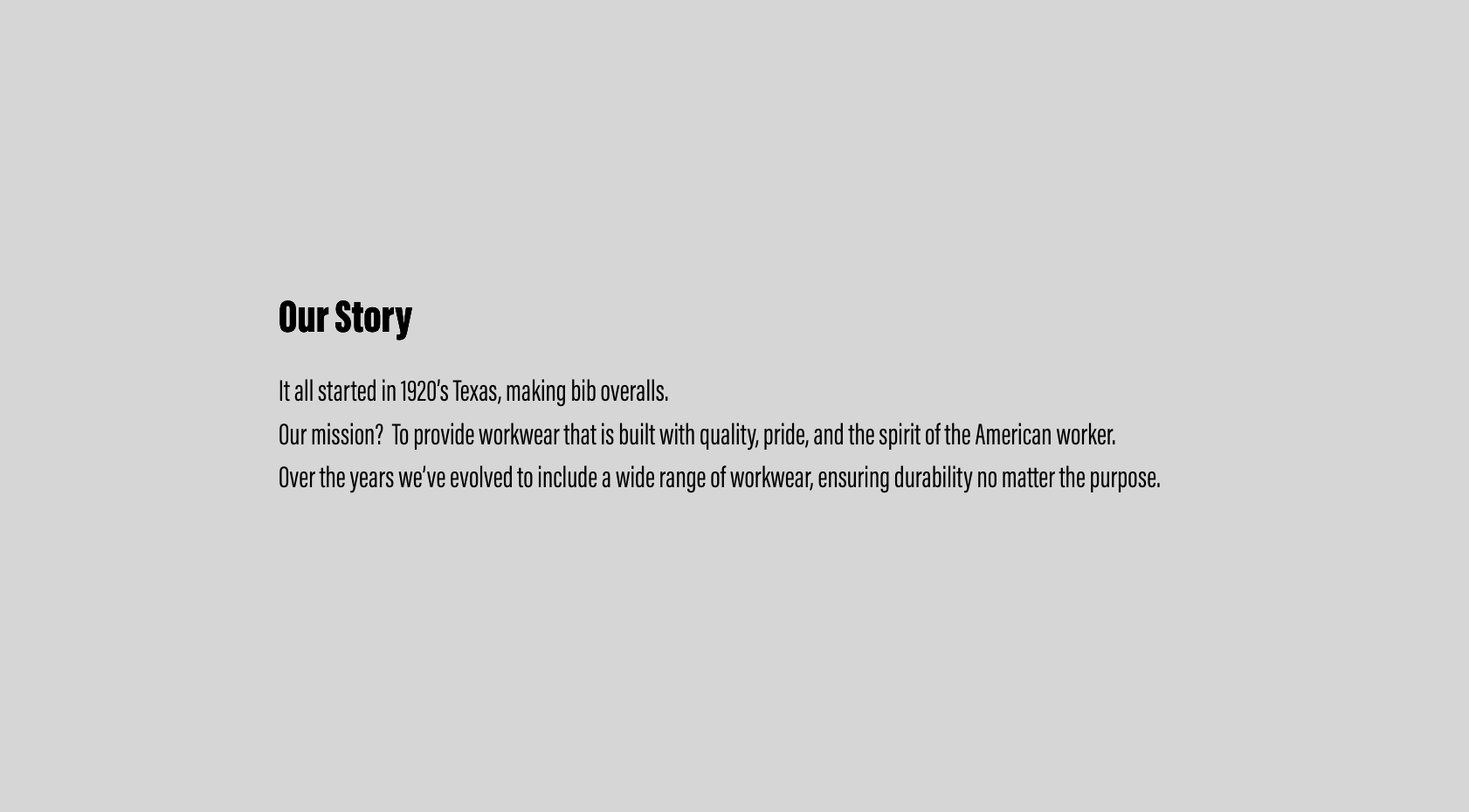 Dickies' History