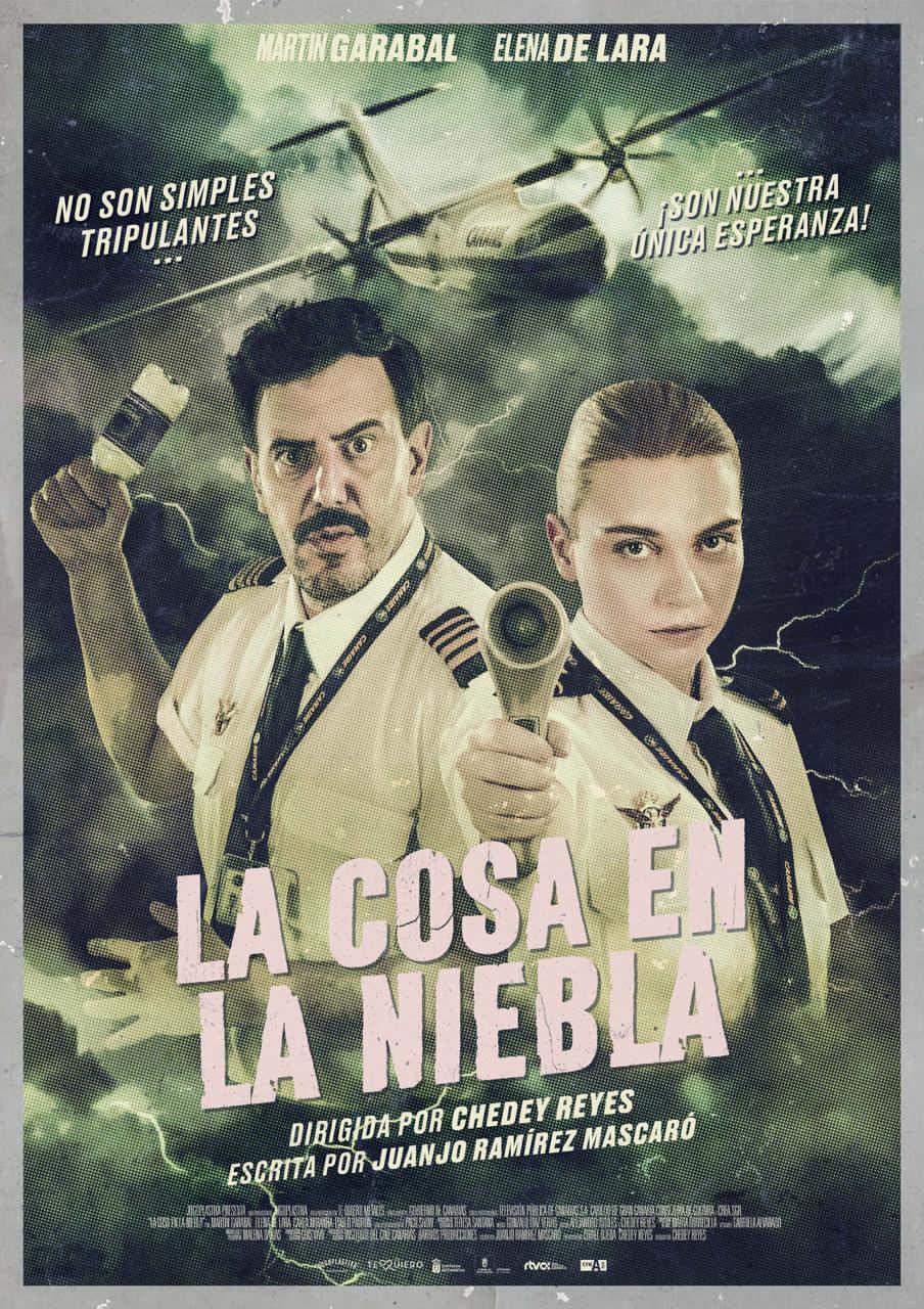Fotografía de cartel largometraje "La cosa en la niebla"