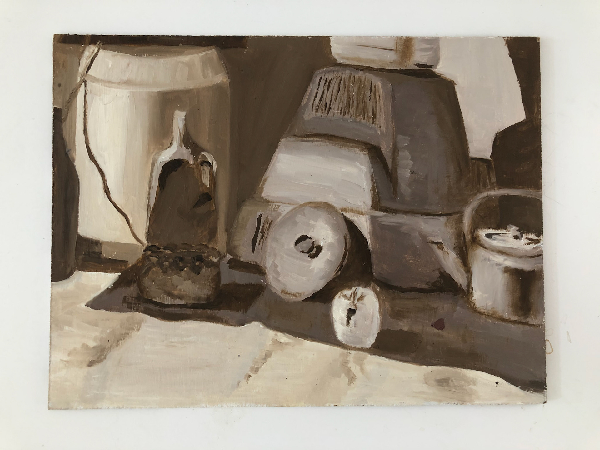 Observational Painting, Oil on Wood, 2019