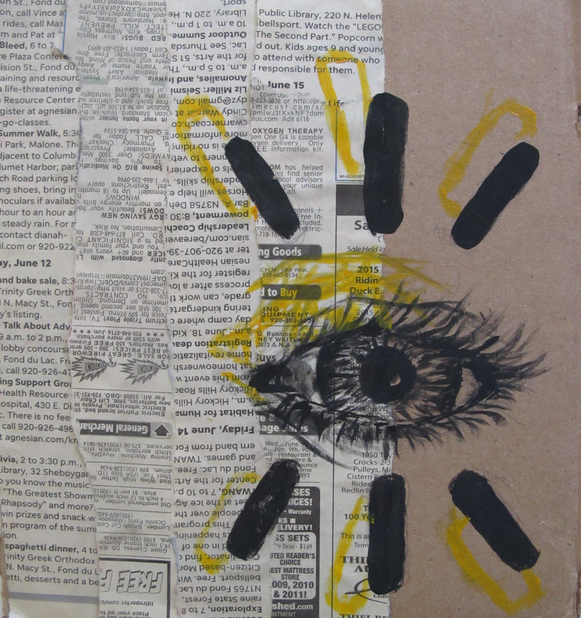 Untitled, Mixed Media, 2019