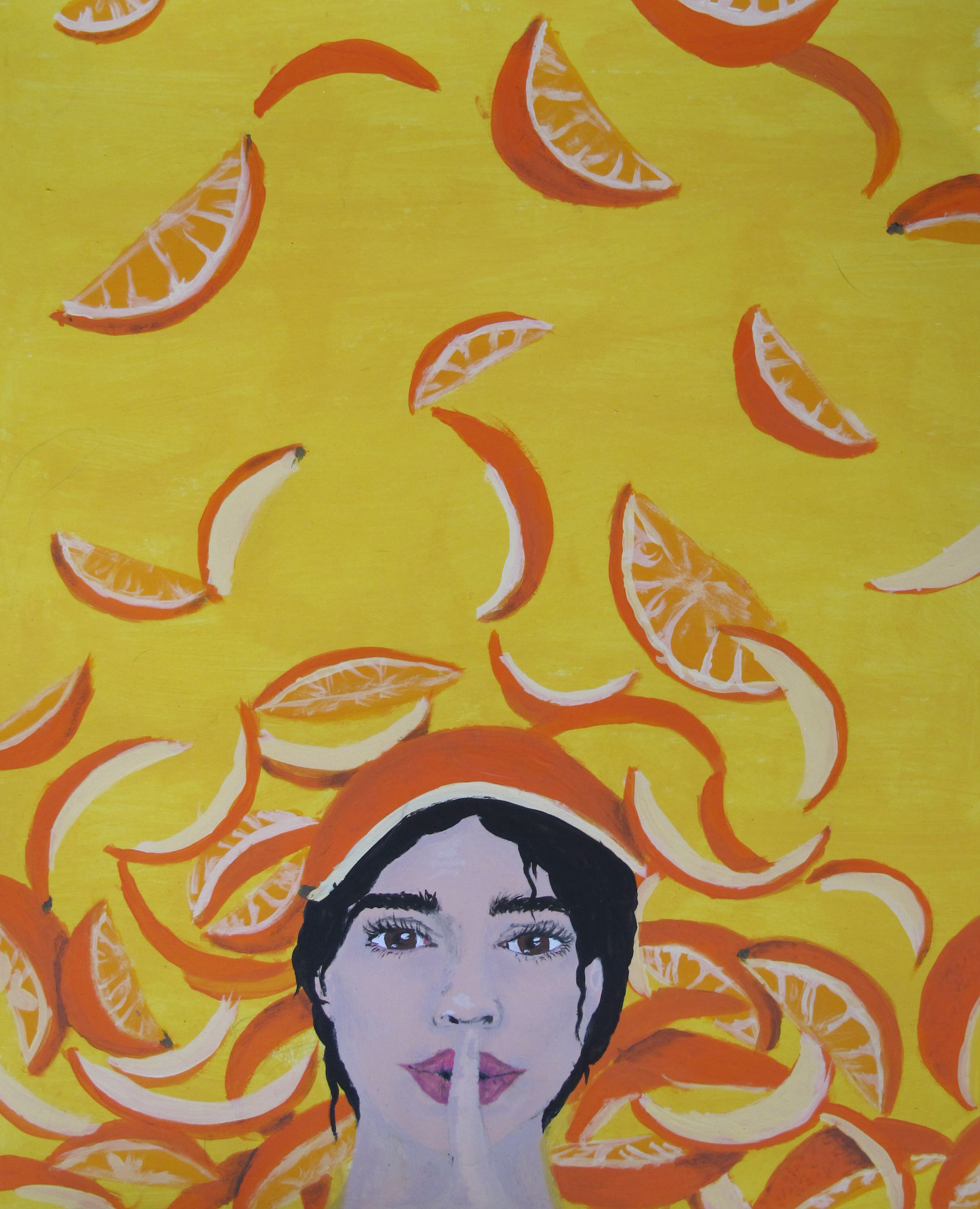 Untitled, Acrylic on Bristol, 2020