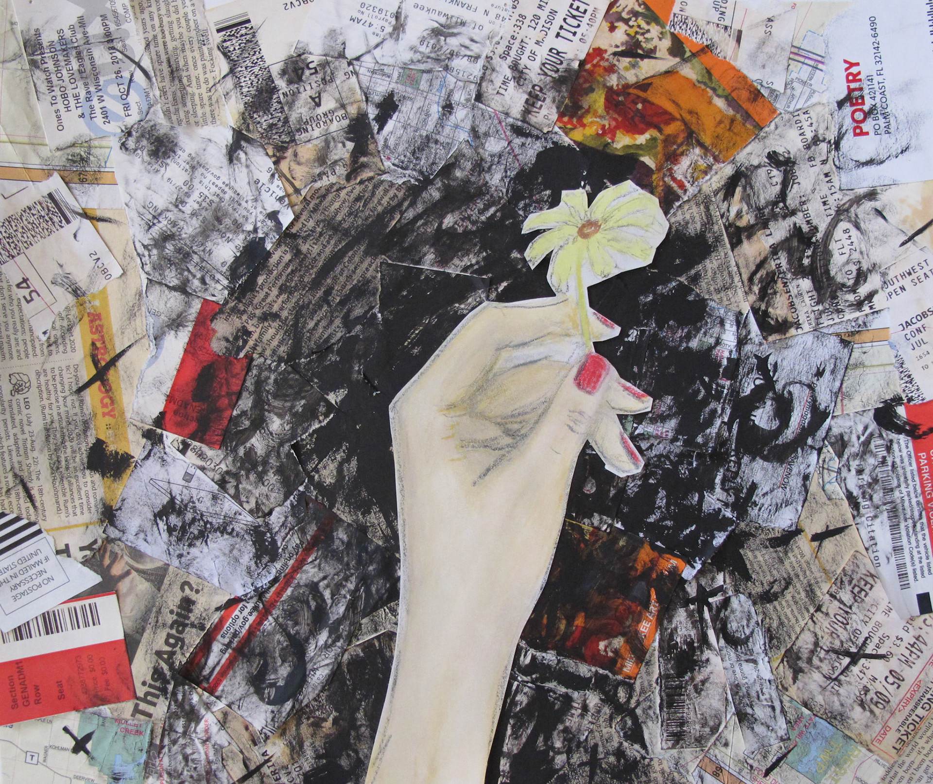 Untitled, Collage, 2019