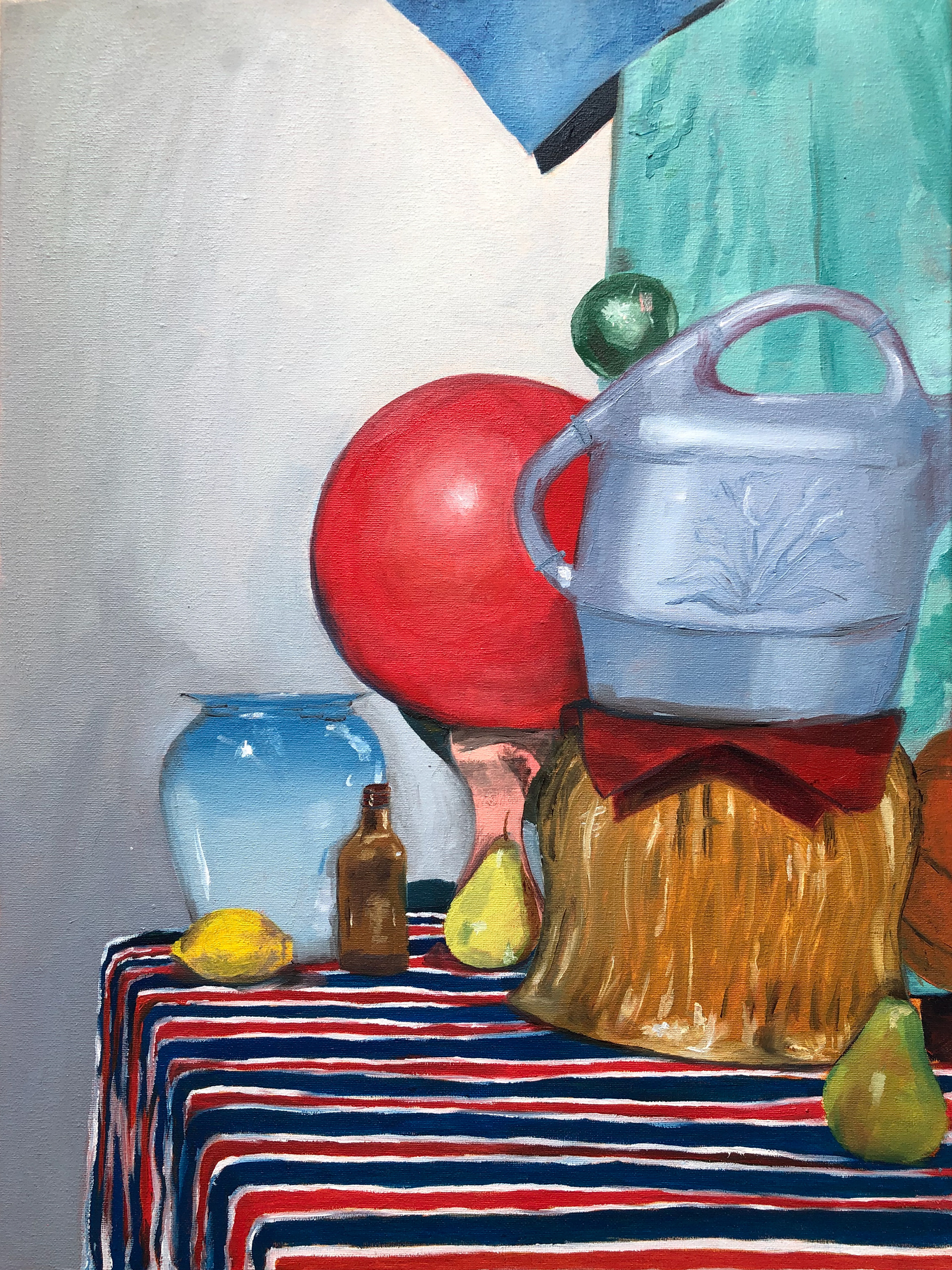 Relational Color Study, Oil on Canvas, 2019 