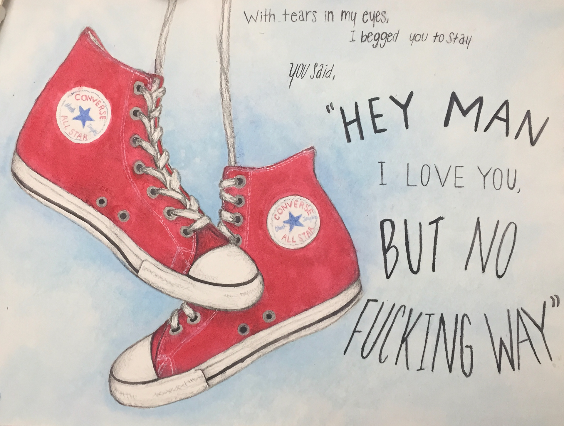 The Front Bottoms, Watercolor and Ink, 2016