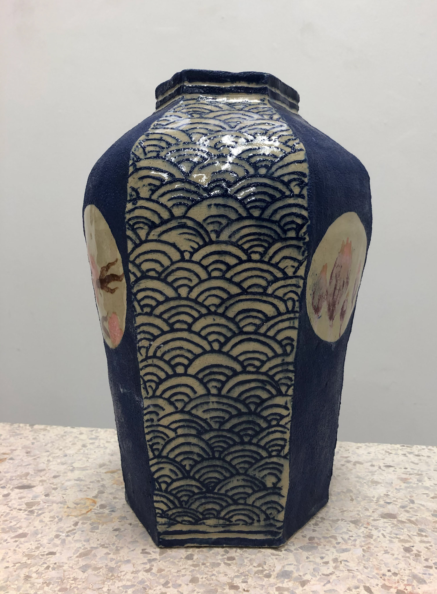 Ceramic, Story Vessel, 2020