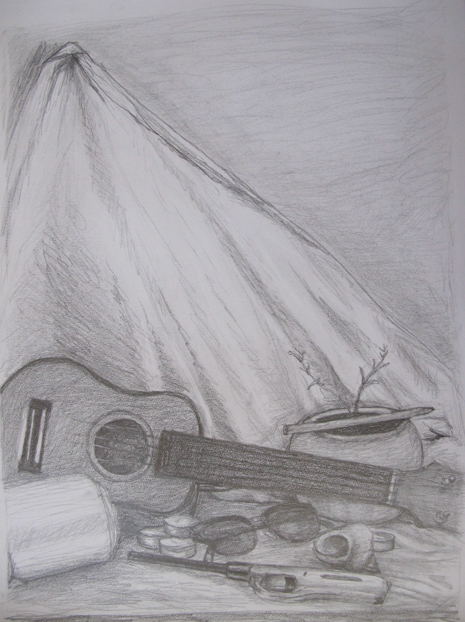 Observational Sketch, Graphite, 2020