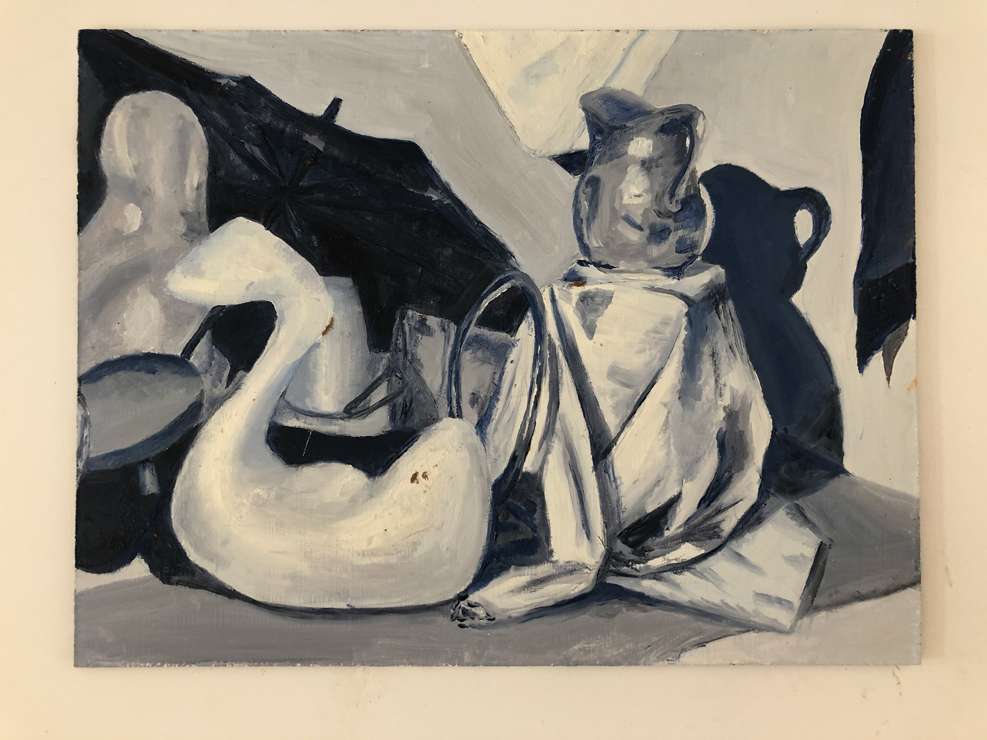 Observational Painting, Oil on Wood, 2019