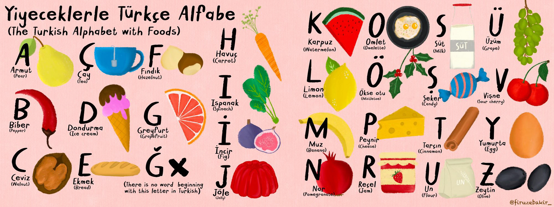 The Turkish Alphabet