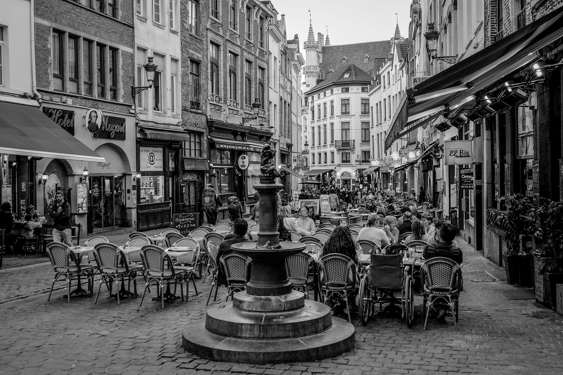 Brussels city walk