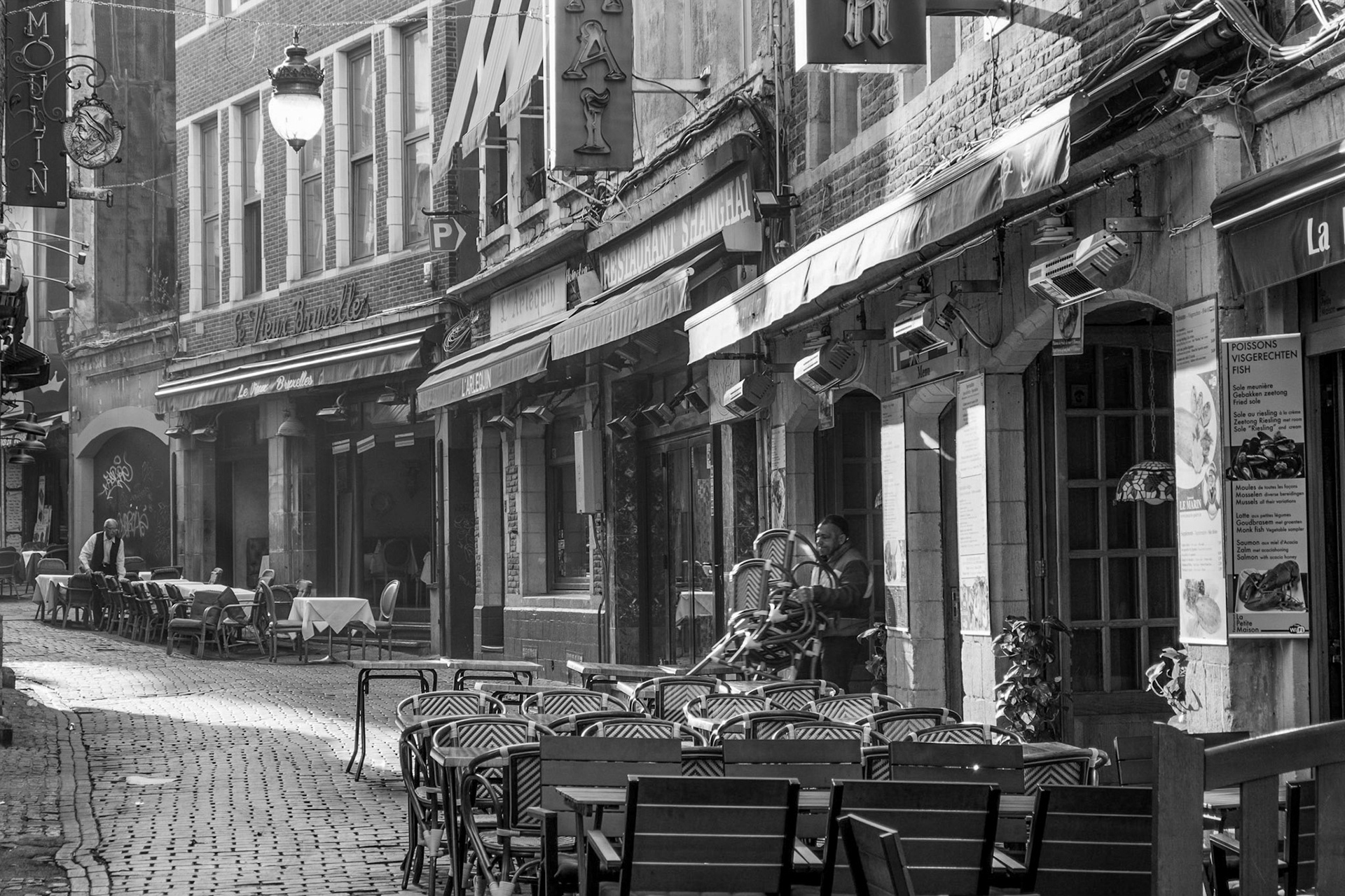 Brussels city walk