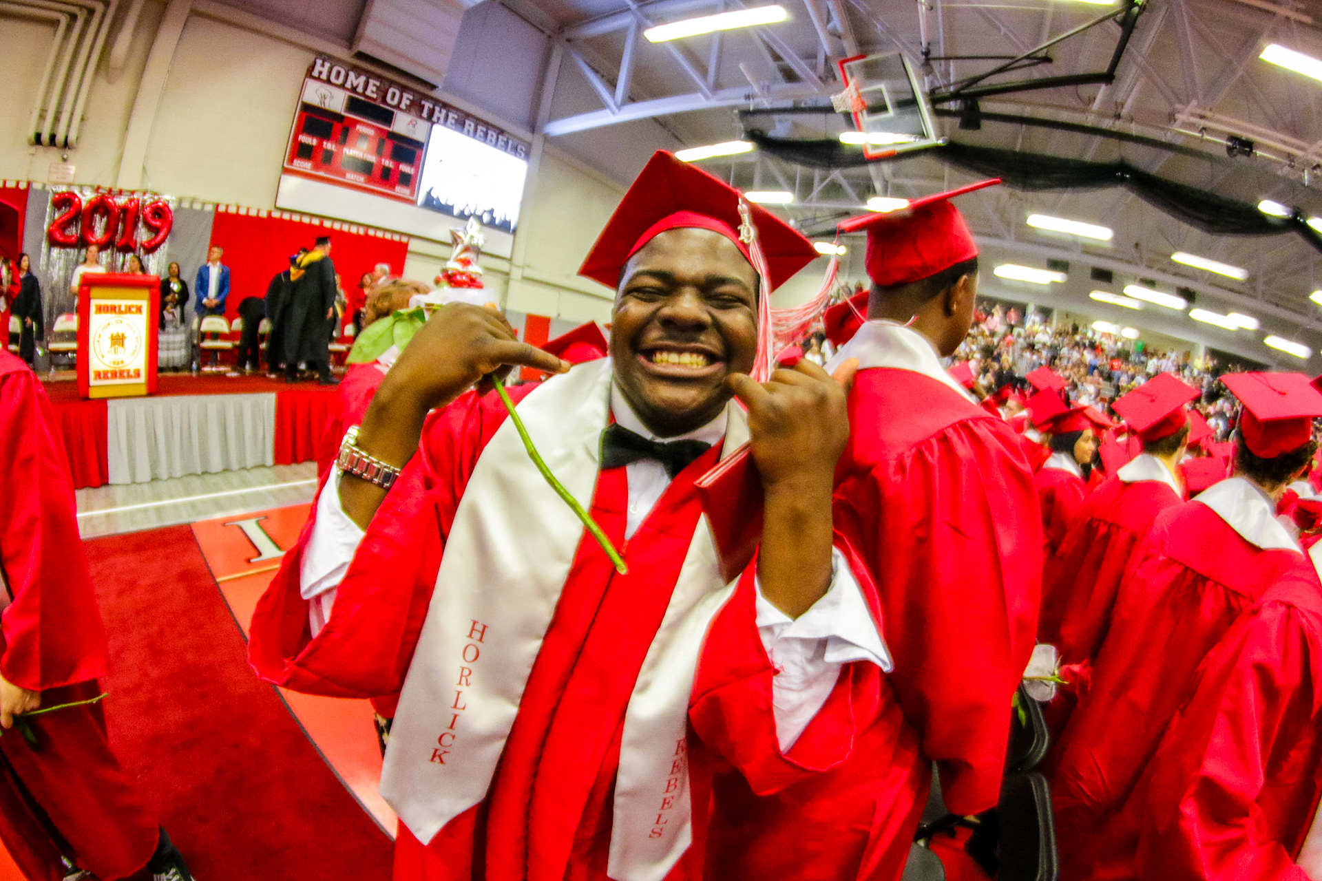 Photos from Horlick High School's Commencement Ceremony, June 9, 2019.