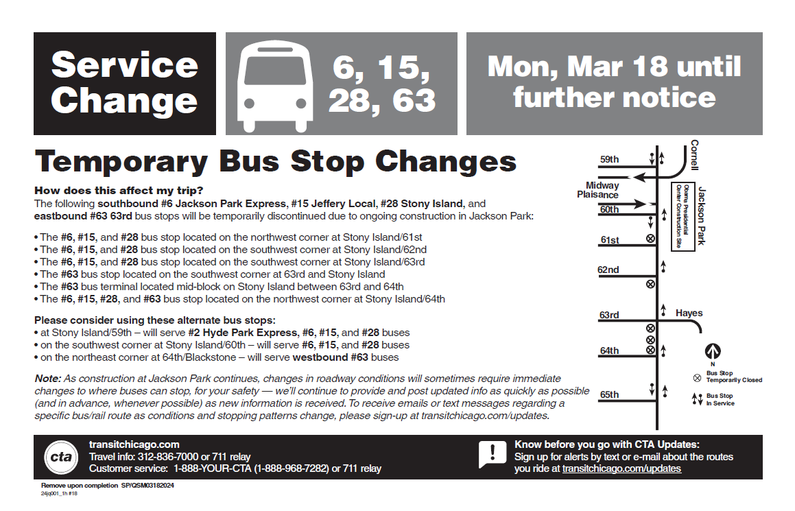 alert for bus garages
