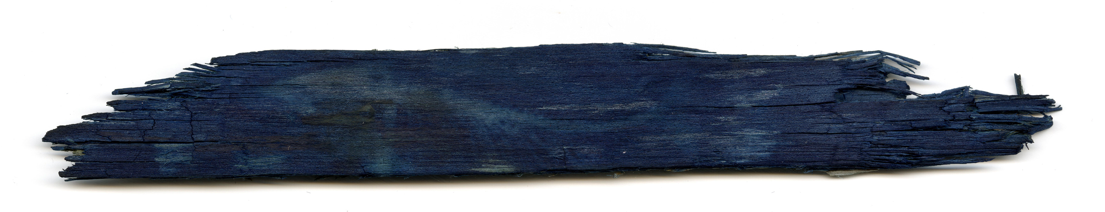 Cyanotype on wood piece