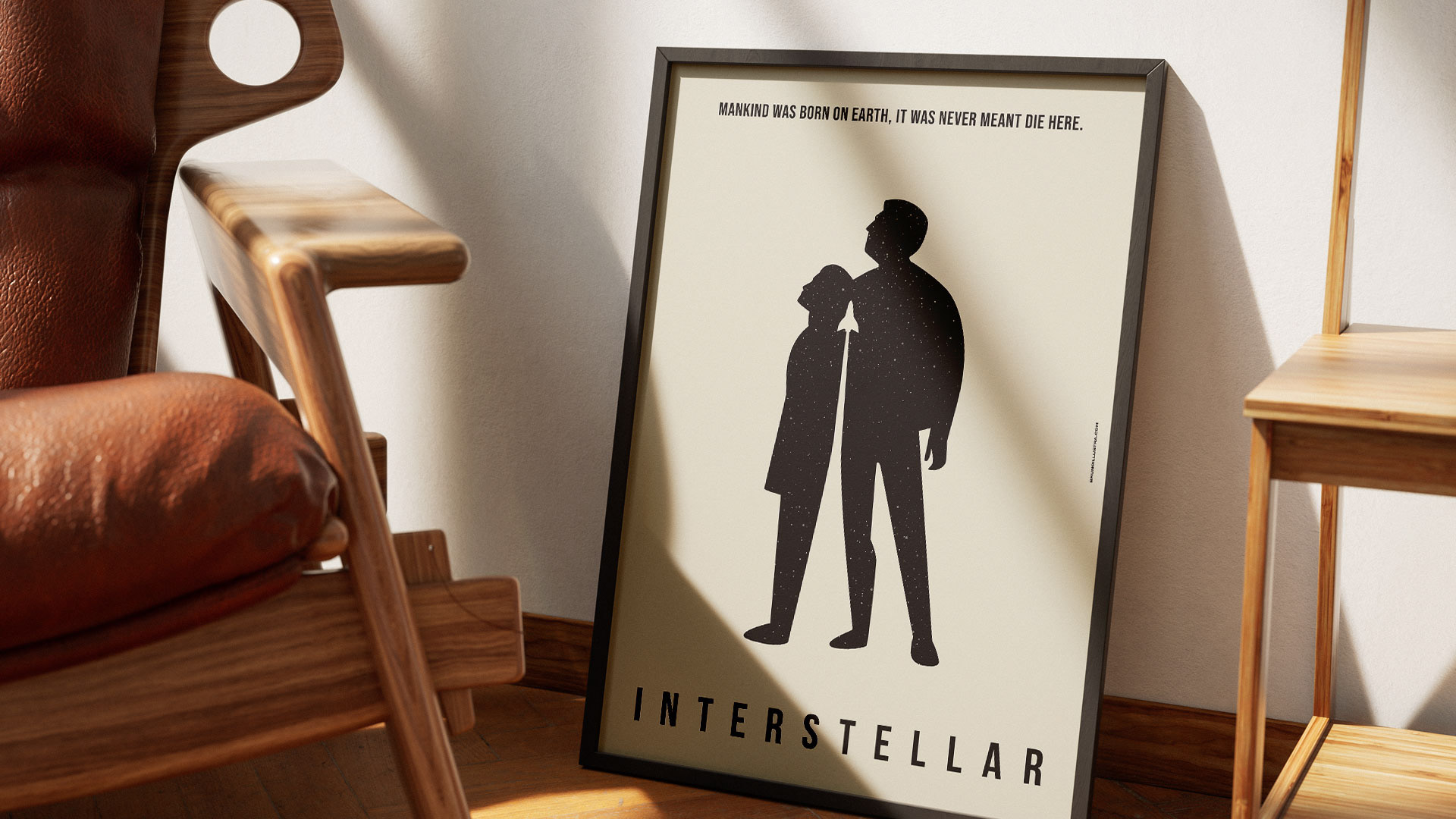 Alternative film poster of Interstellar, designed for collectors and film enthusiasts.
