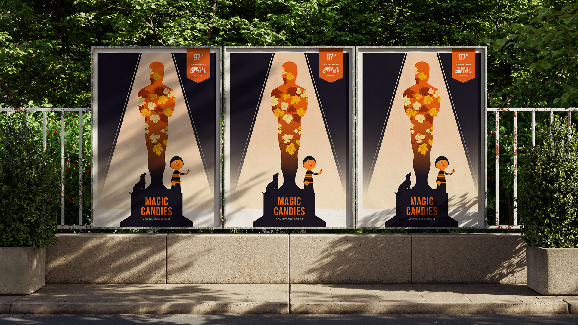 Collectible print inspired by Magic Candies, capturing its unique cinematic identity.