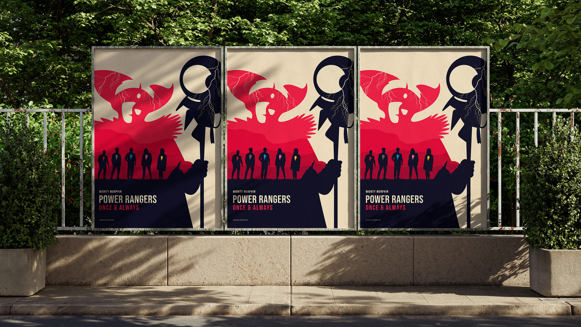 Collectible print inspired by Power Rangers: Once & Always, capturing its unique cinematic identity.