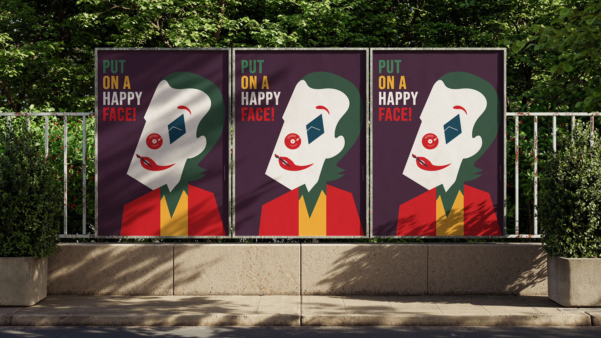 Collectible print inspired by Joker, capturing its unique cinematic identity.
