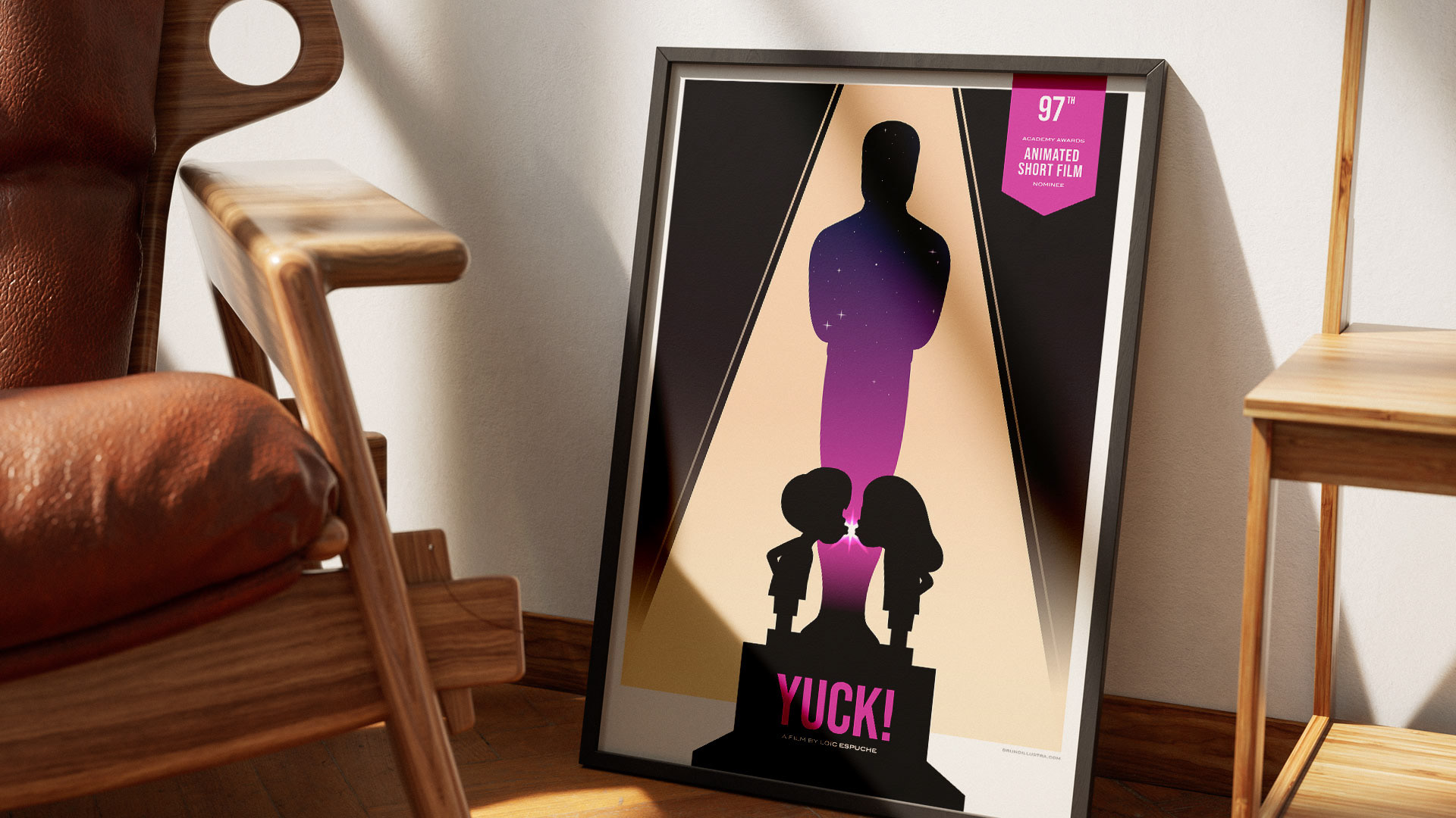 Alternative film poster of YUCK!, designed for collectors and film enthusiasts.
