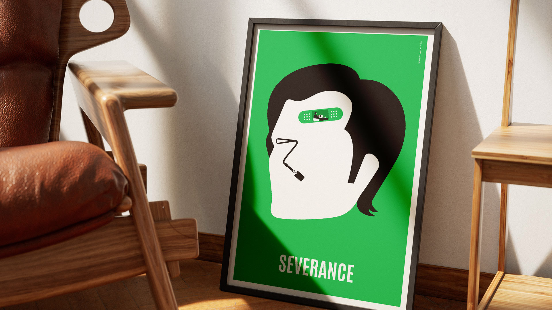 Alternative film poster of Severance, designed for collectors and film enthusiasts.