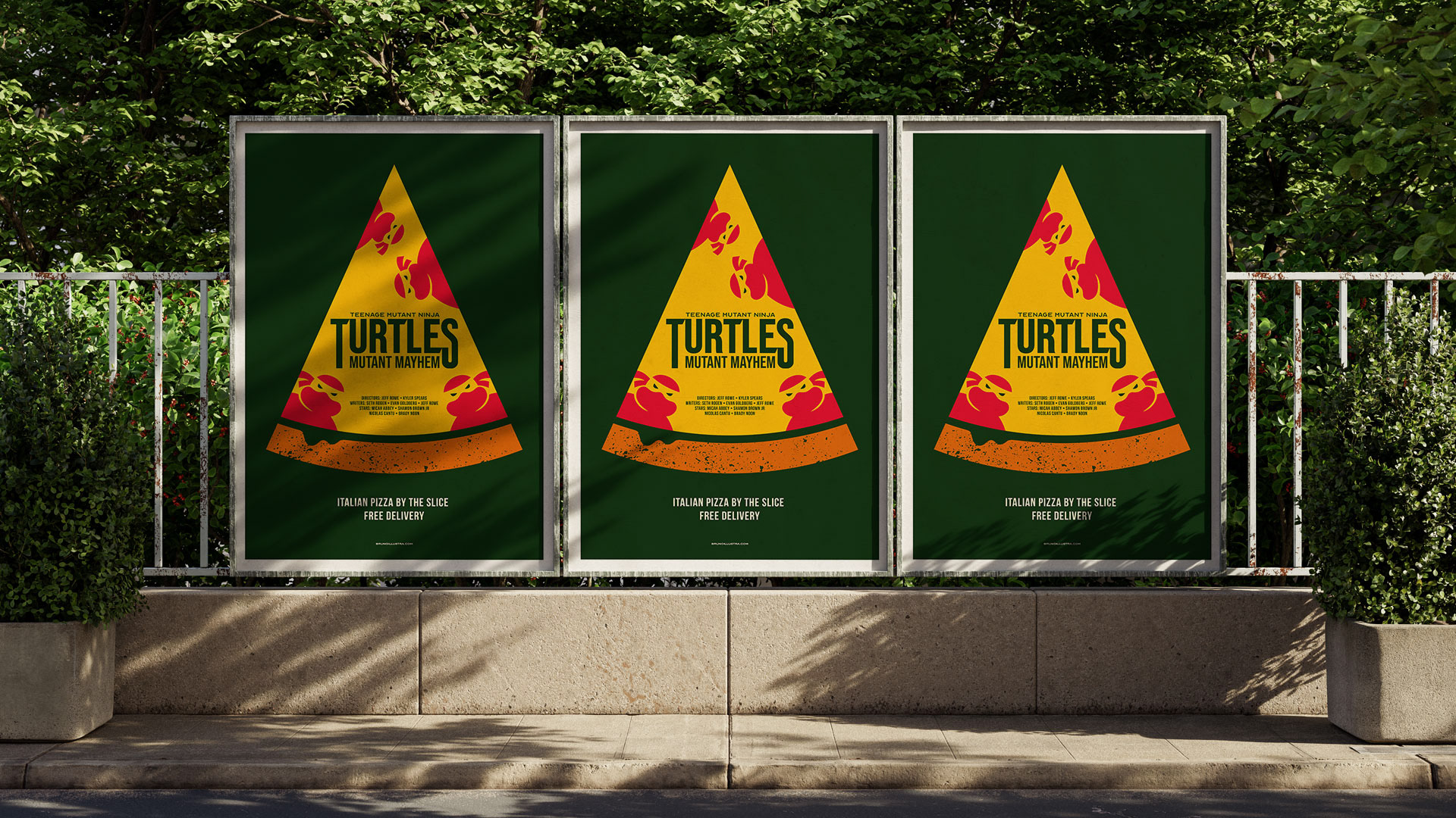 Collectible print inspired by Turtles Mutant Mayhem, capturing its unique cinematic identity.