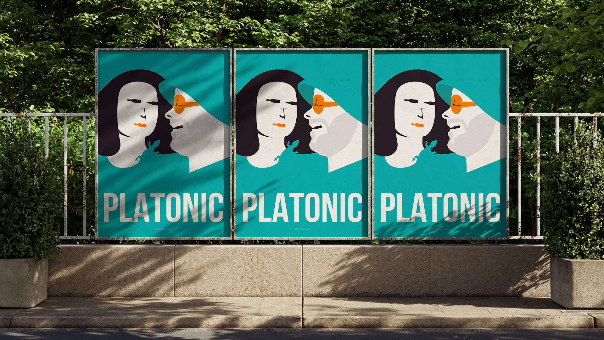Collectible print inspired by Platonic, capturing its unique cinematic identity.