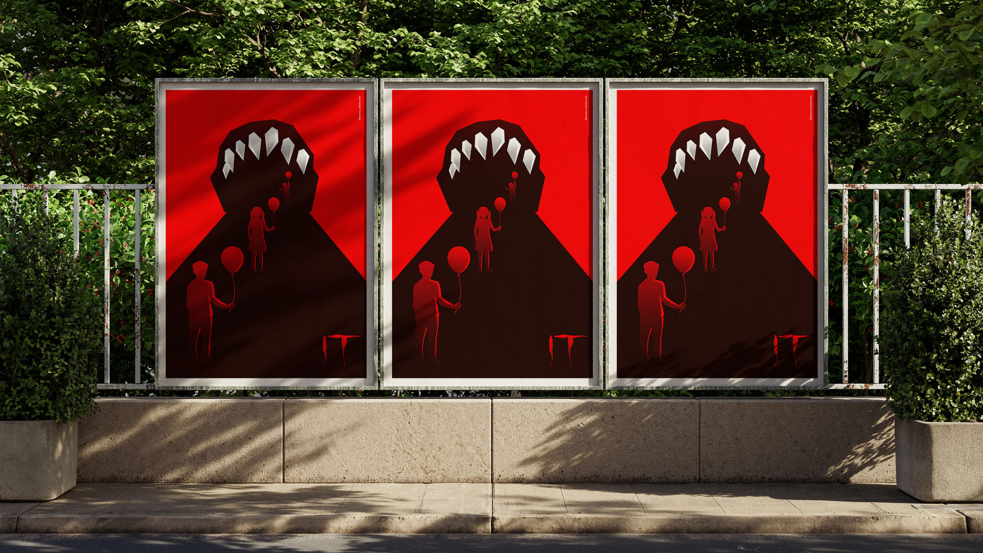 Collectible print inspired by IT: A Masterpiece of Fear, capturing its unique cinematic identity.