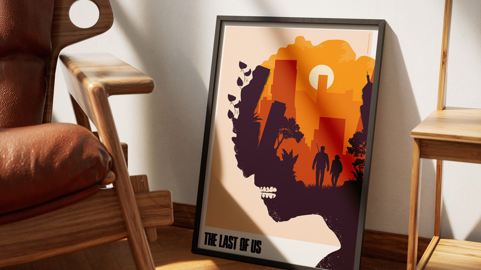 Alternative film poster of The Last of Us, designed for collectors and film enthusiasts.
