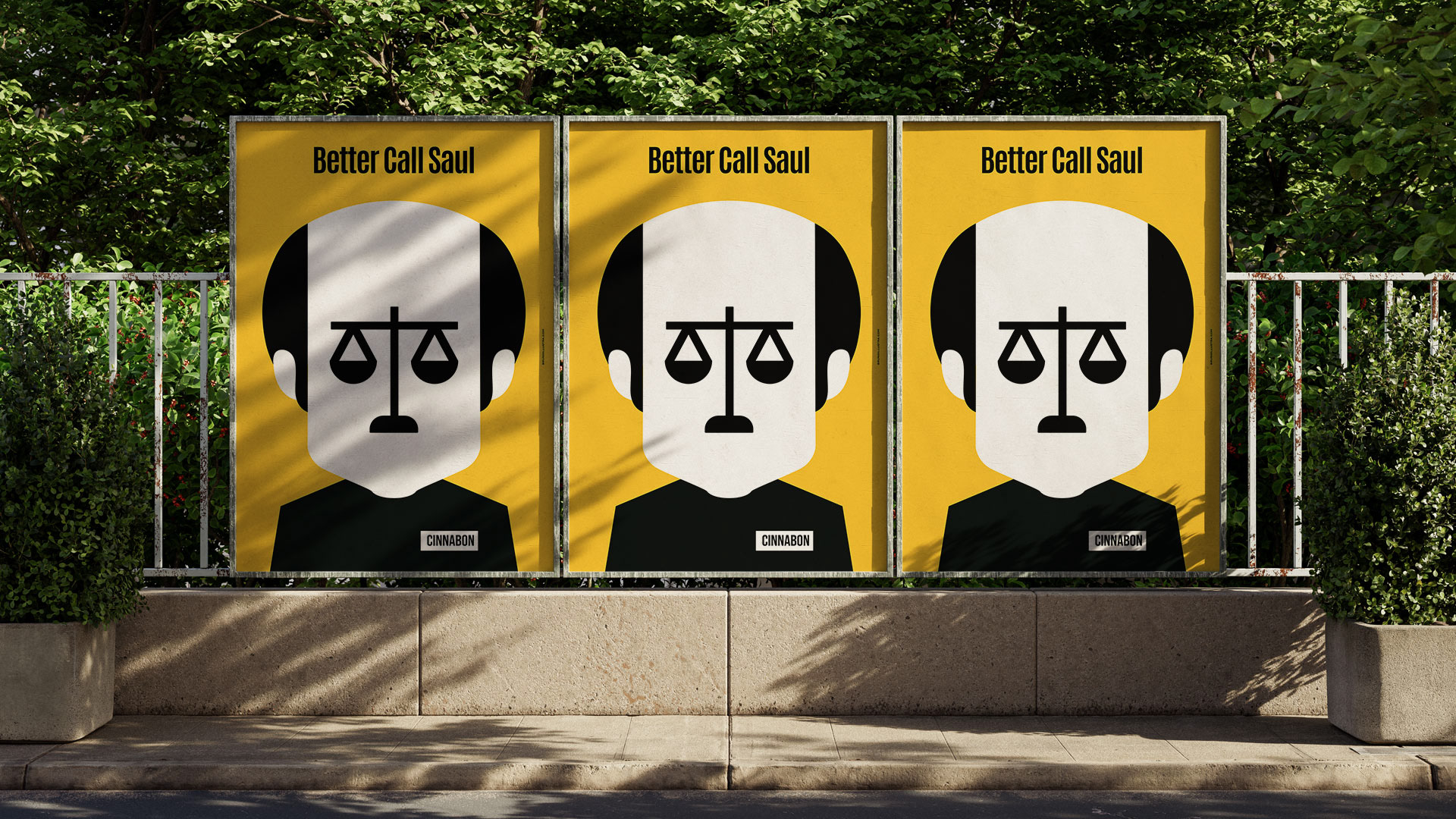 Collectible print inspired by Better Call Saul, capturing its unique cinematic identity.