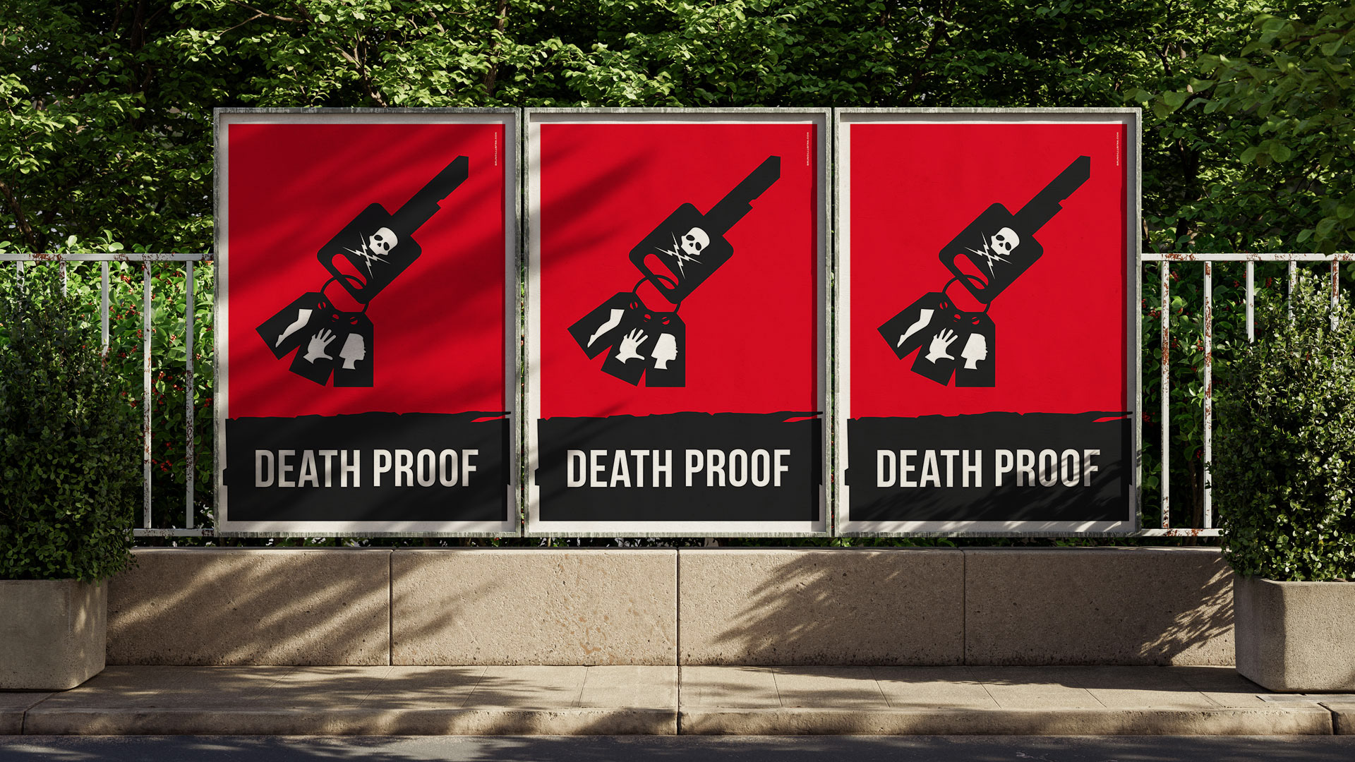 Collectible print inspired by Death Proof, capturing its unique cinematic identity.