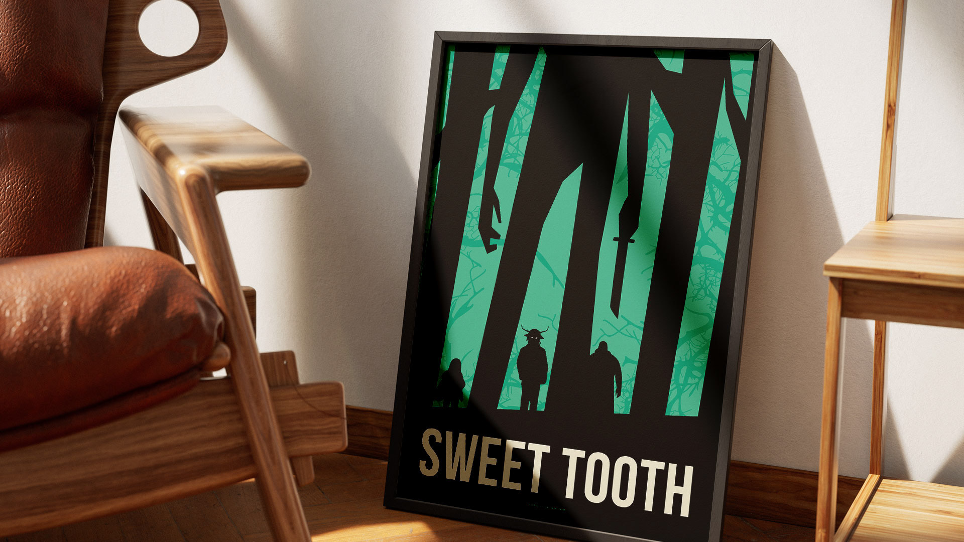 Alternative film poster of Sweet Tooth, designed for collectors and film enthusiasts.