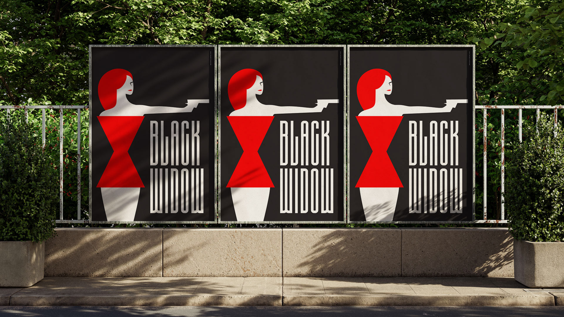 Collectible print inspired by Black Widow, capturing its unique cinematic identity.