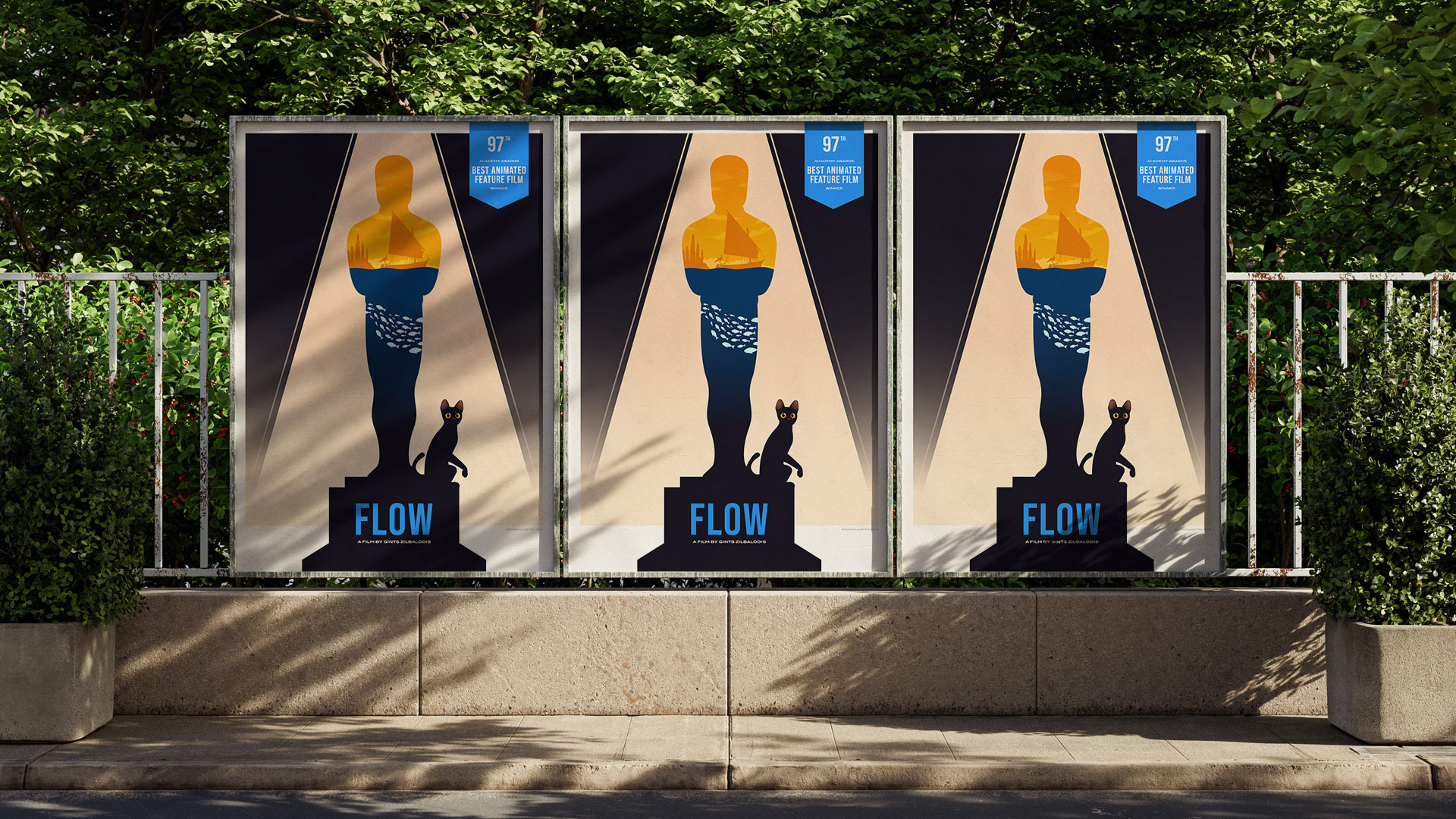 Collectible print inspired by Flow, capturing its unique cinematic identity.