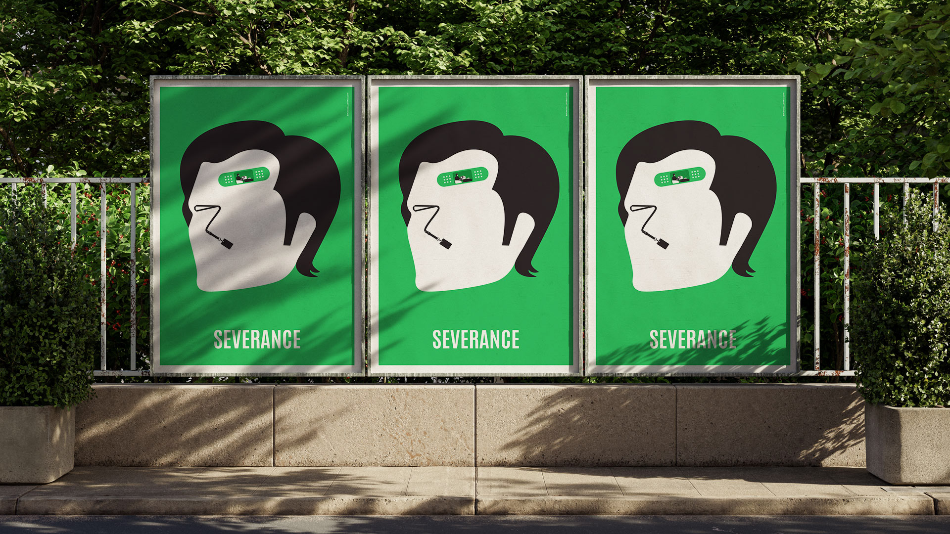 Collectible print inspired by Severance, capturing its unique cinematic identity.