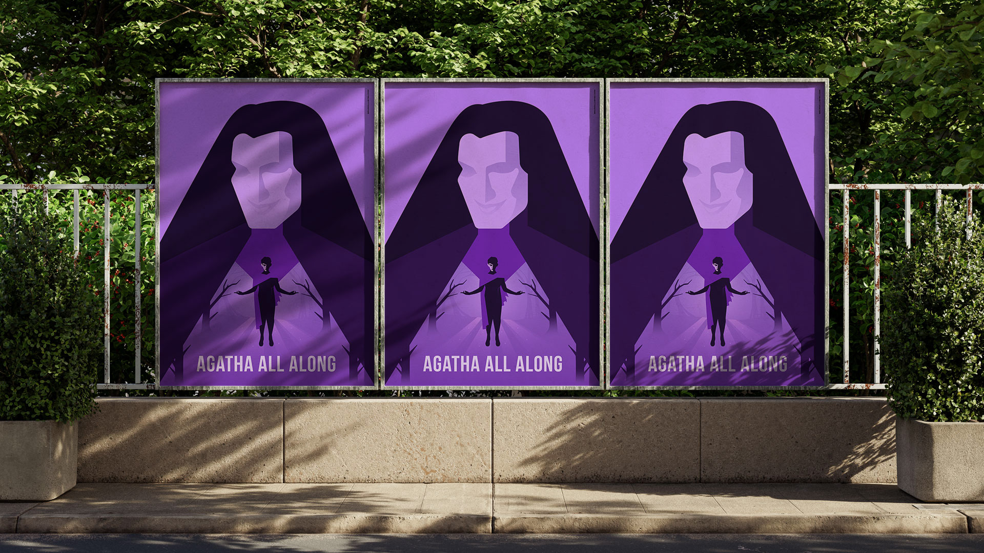 Collectible print inspired by Agatha All Along, capturing its unique cinematic identity.