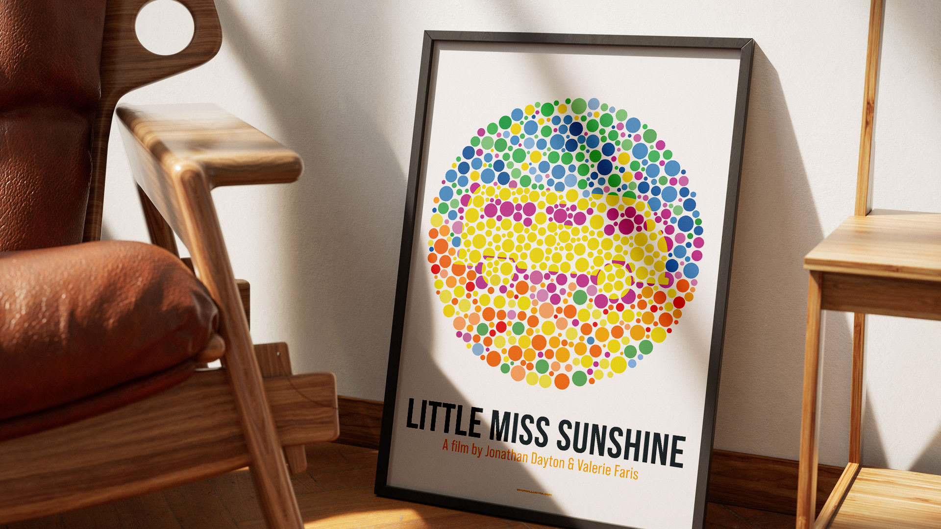 Alternative film poster of Little Miss Sunshine, designed for collectors and film enthusiasts.