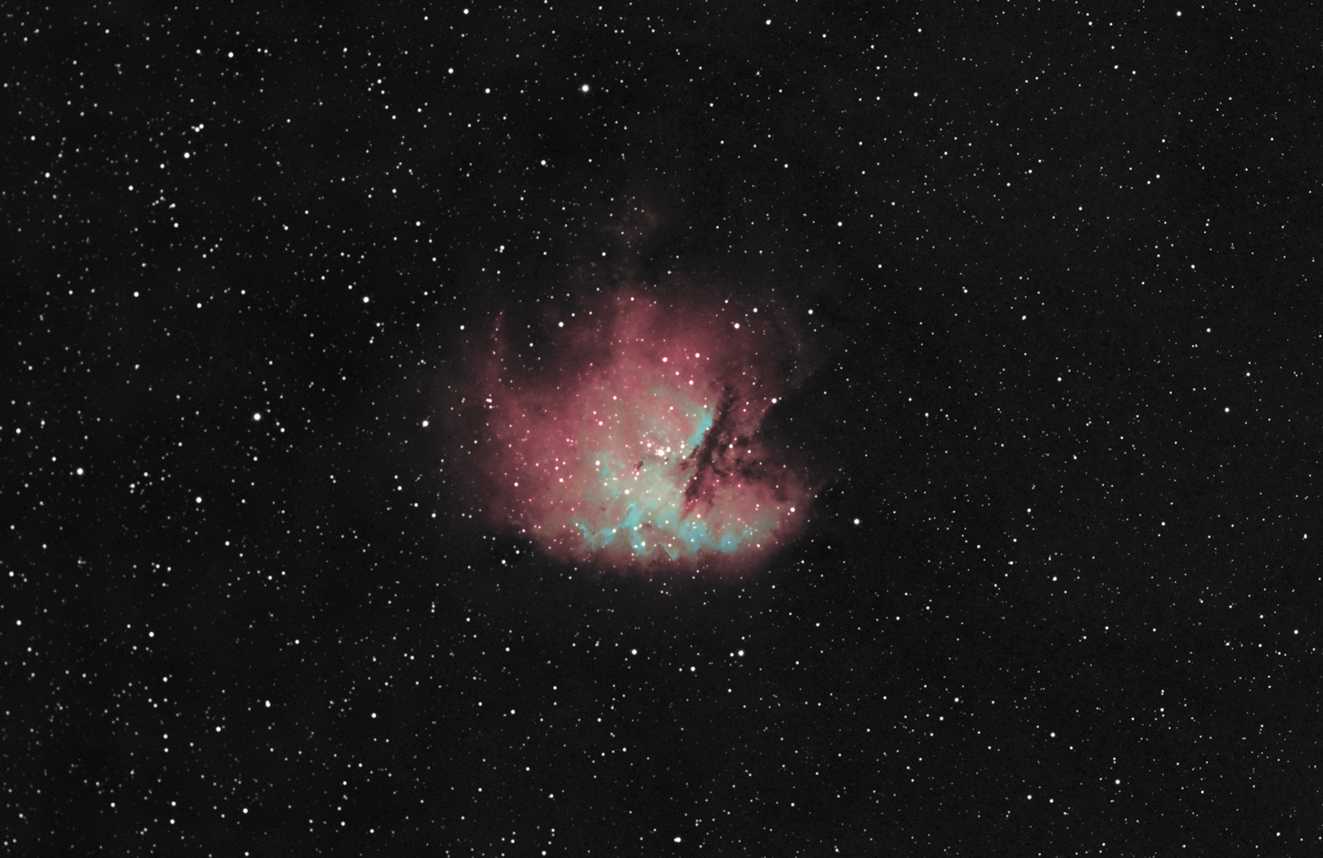 NGC 281, IC 11 or Sh2-184 aka The Pacman Nebula, constellation Cassiopeia