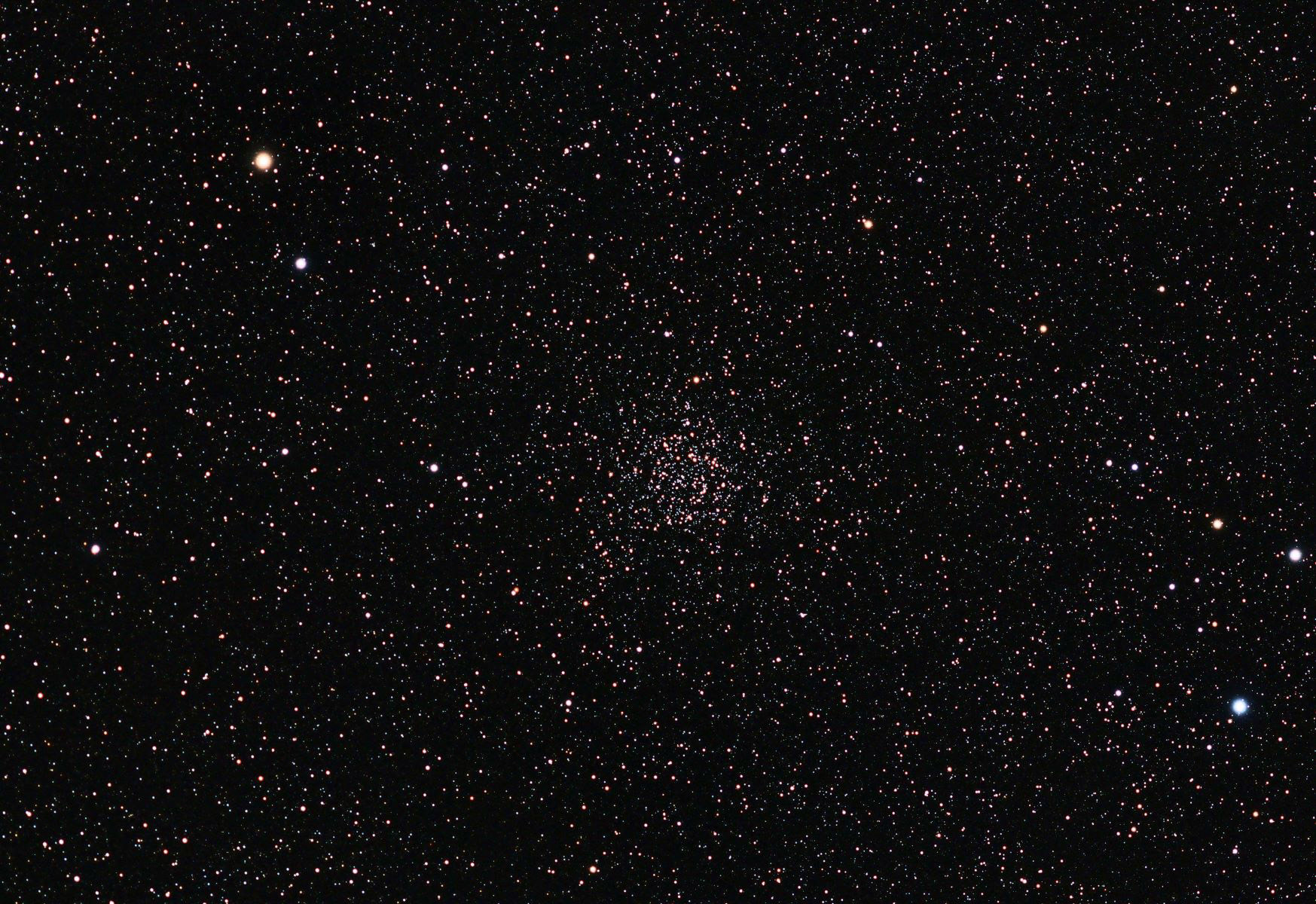 NGC 7789, Caroline's Rose in Cassiopeia. Open cluster of beautiful young stars discovered by Caroline Herschel 