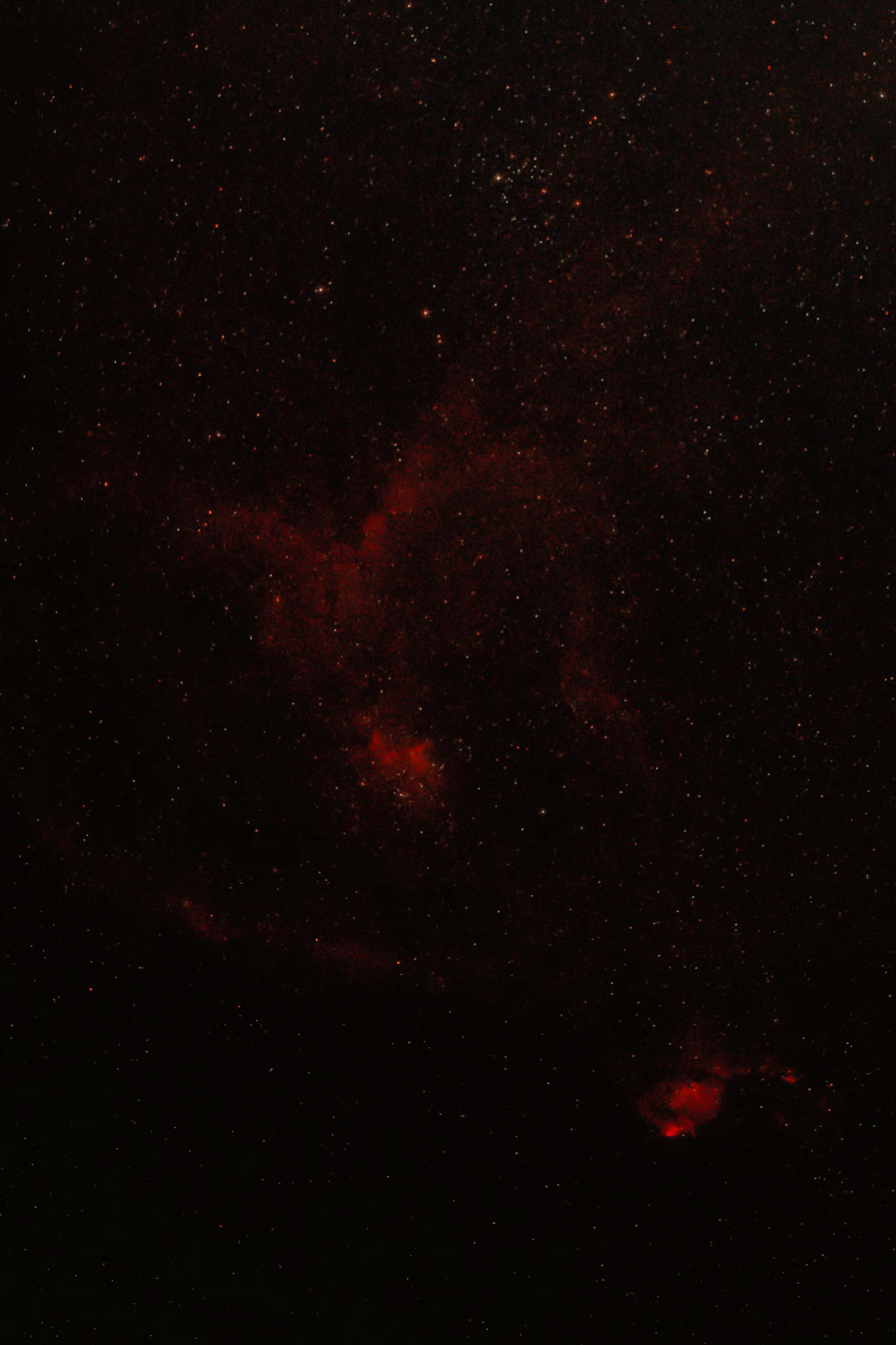 Heart Nebula IC1805 in Cassiopeia 6500 ly – dslr