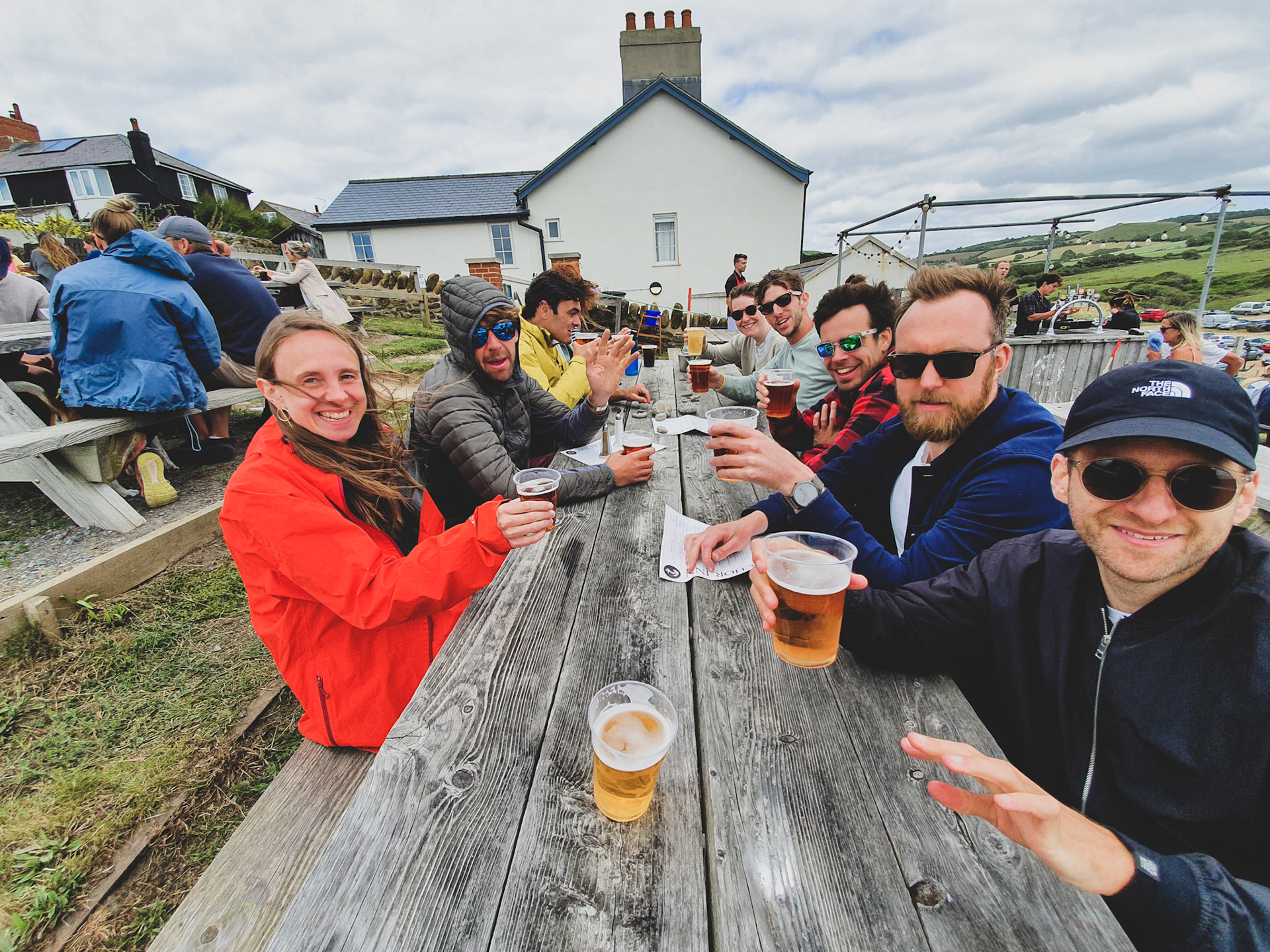 First time back in a pub.