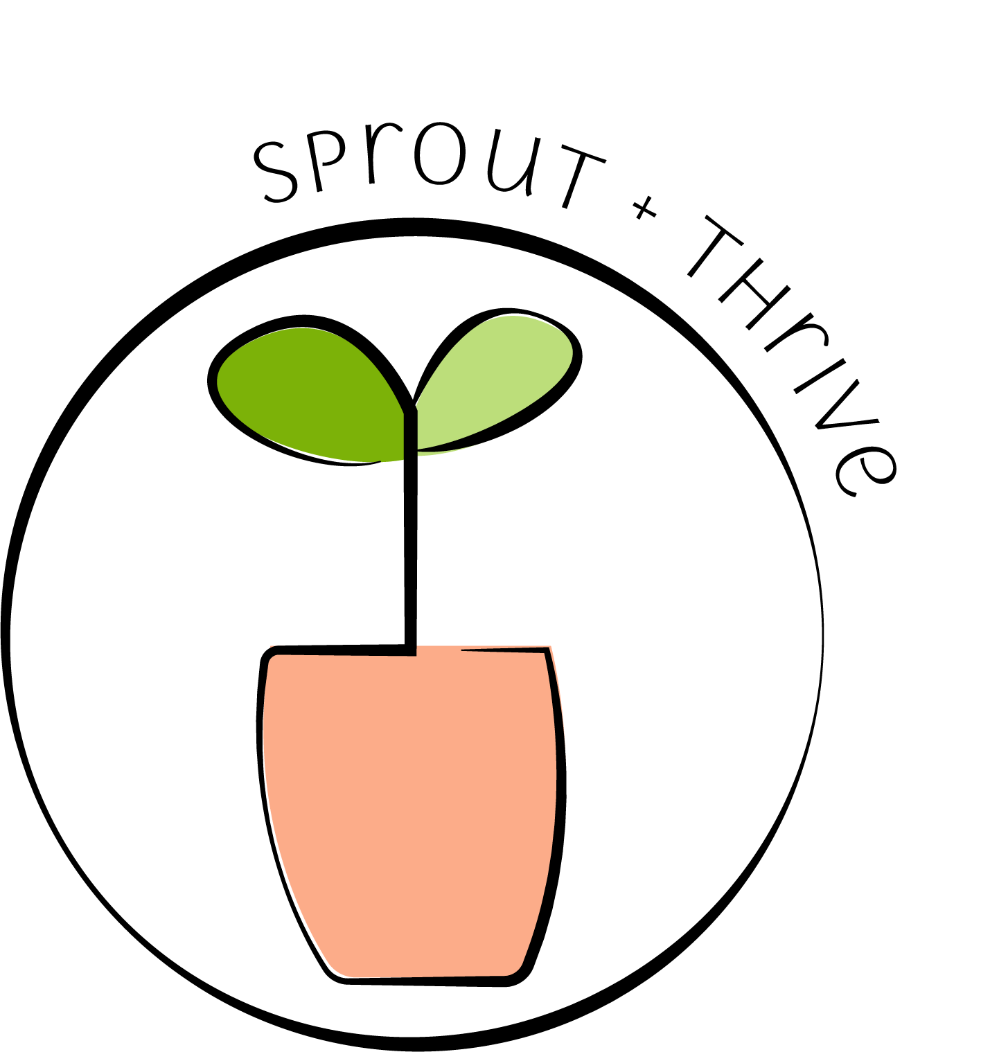Sprout + Thrive Main Logo