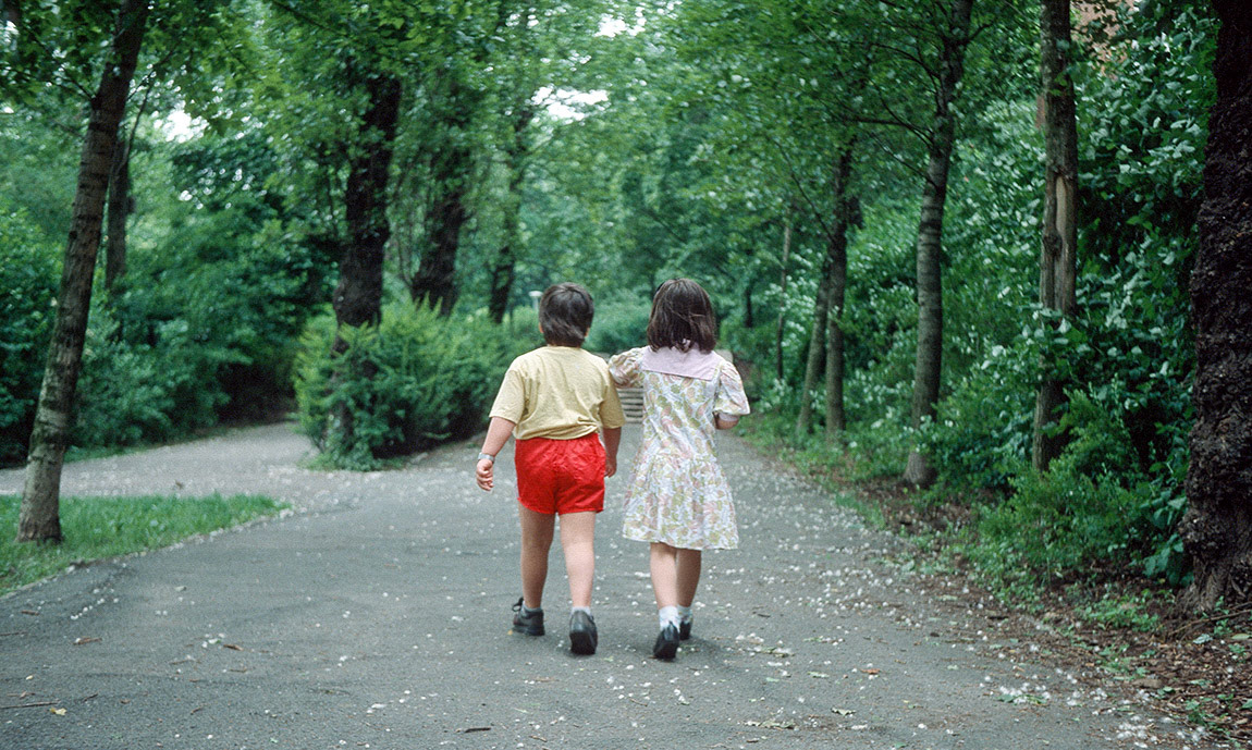 Kinder am Viktoria Park