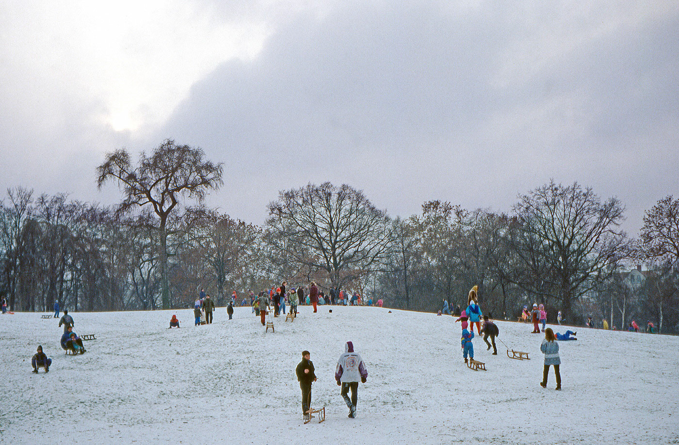 Winter am Viktoria Park, Berlin