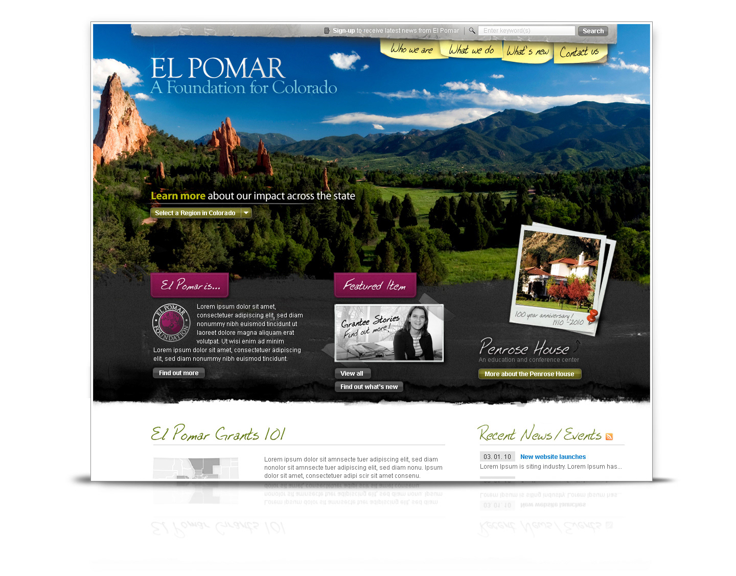 Weaver Graphics - El Pomar