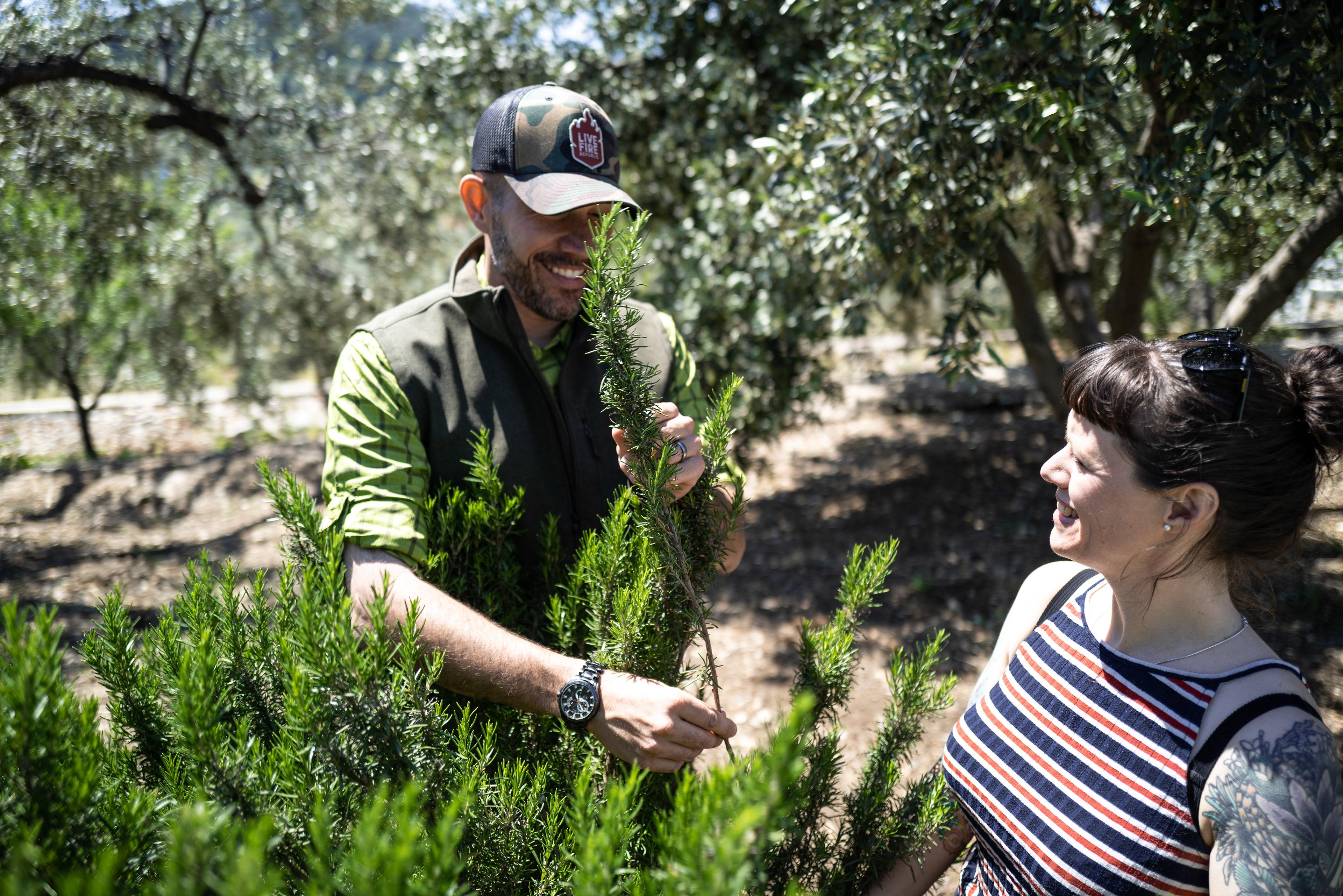 Rosemary enjoyed by the chefs