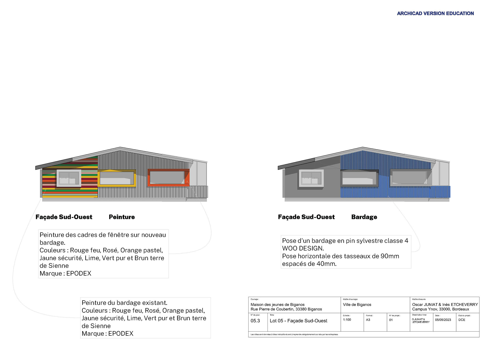 LOT 05 - Façades
