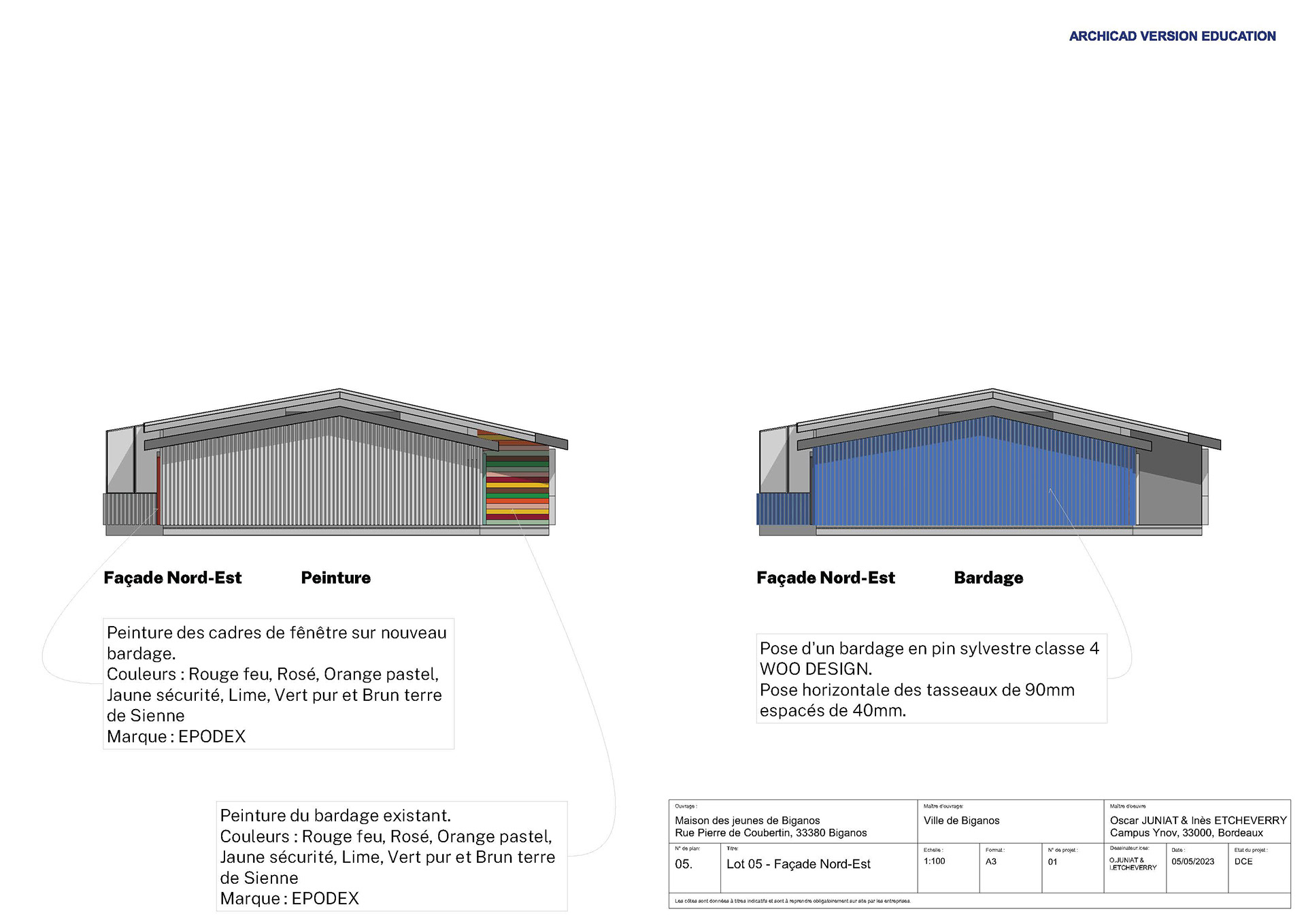 LOT 05 - Façades