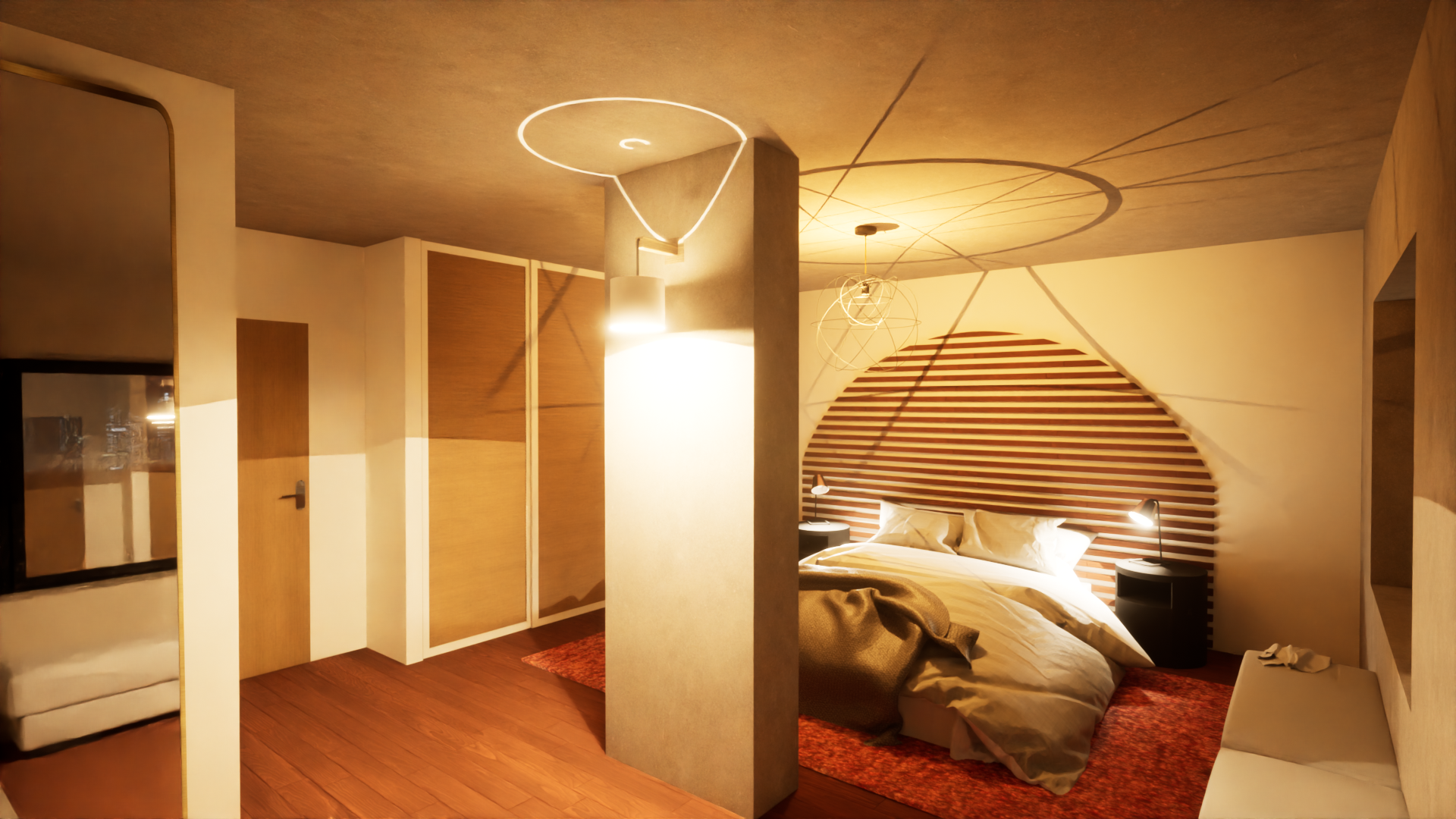 Vue suite parentale nuit