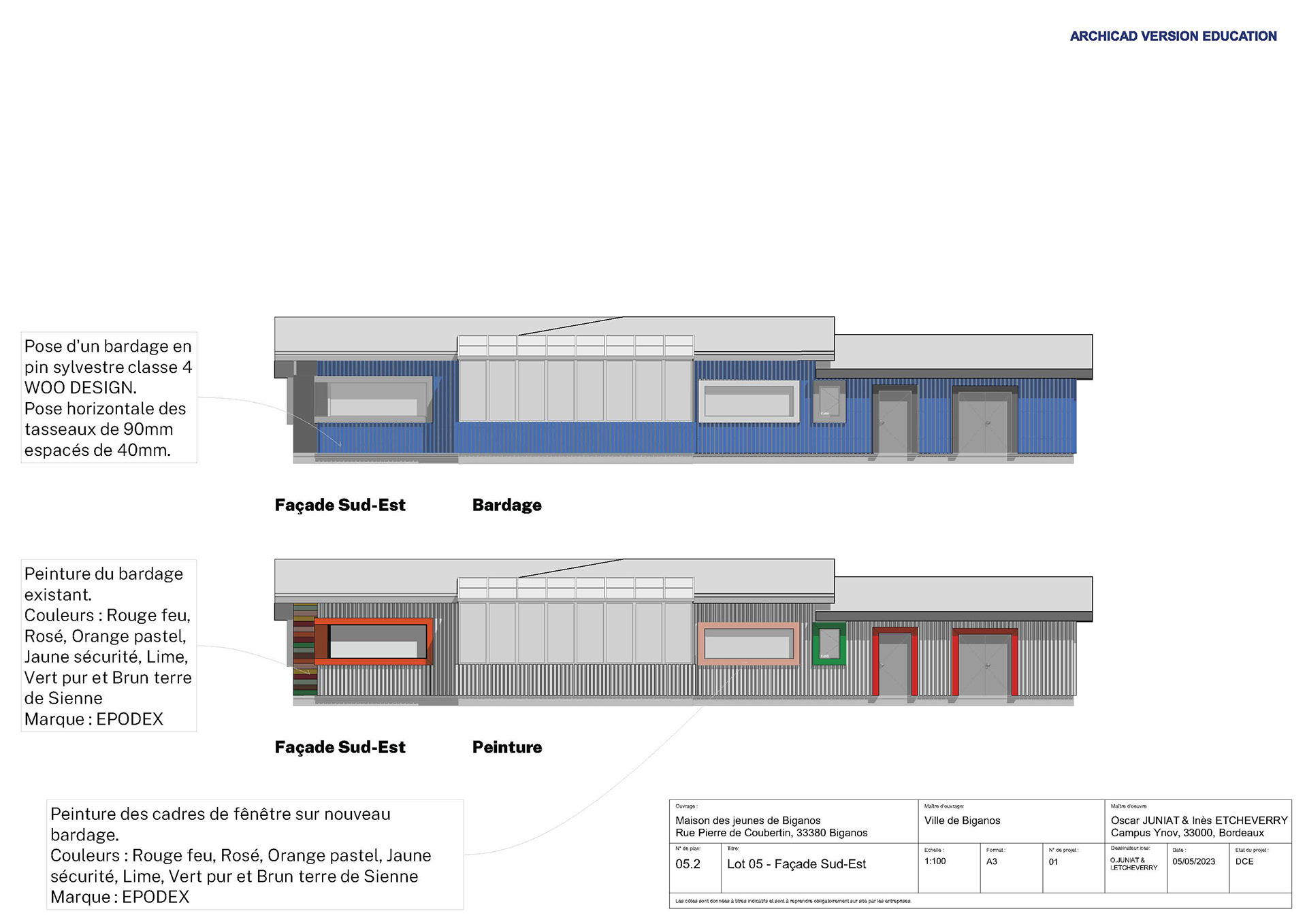 LOT 05 - Façades