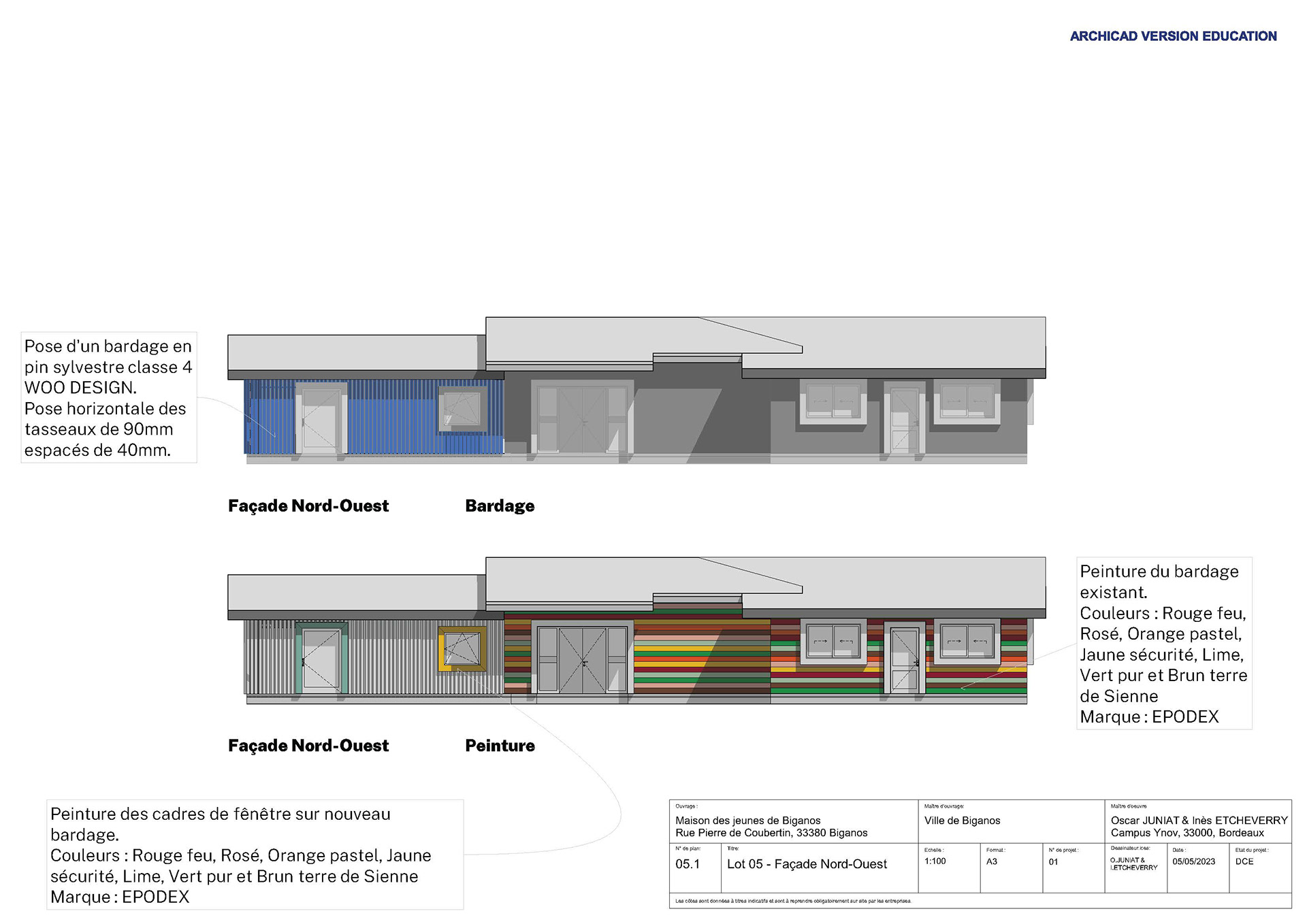LOT 05 - Façades